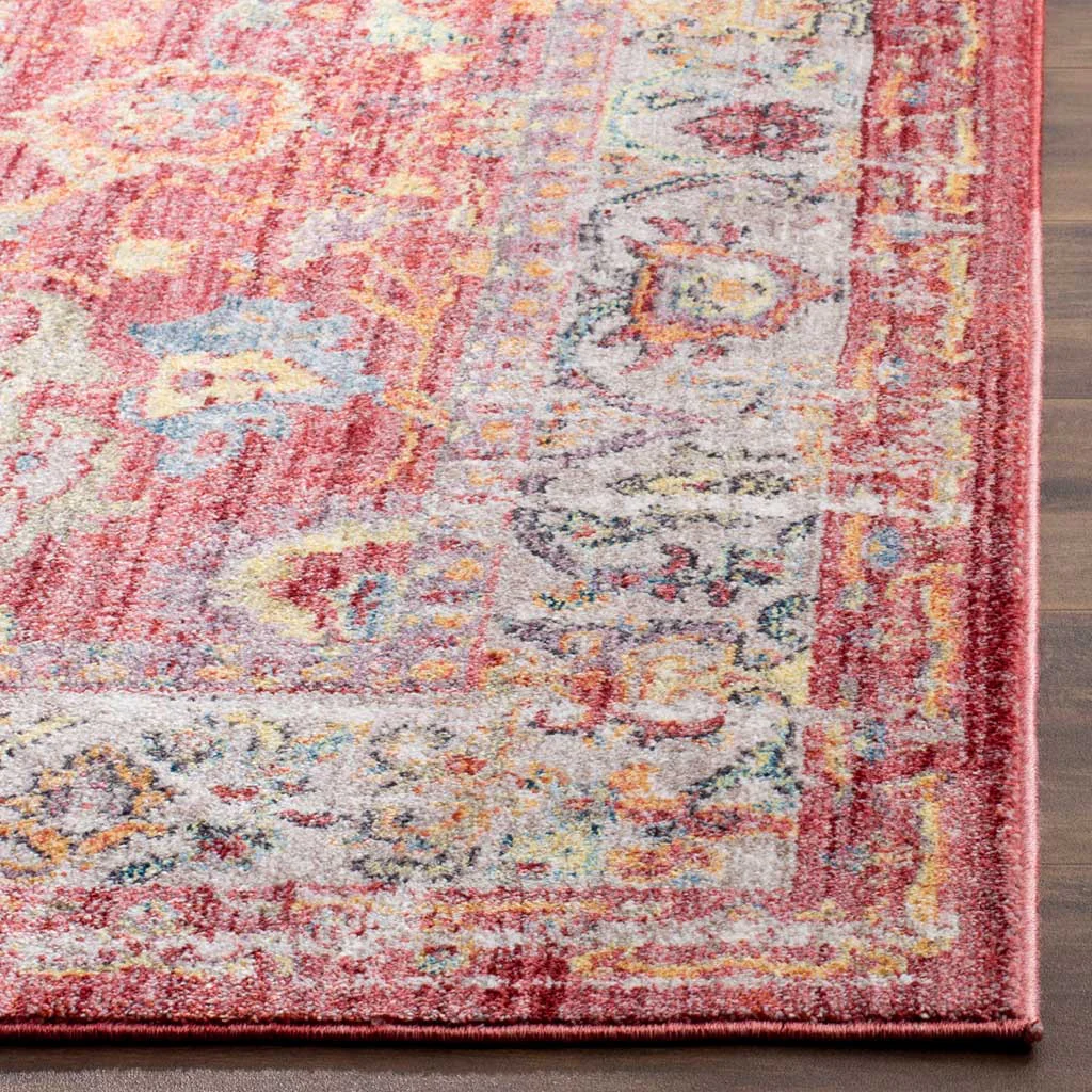 Bristol Garden Rose/Light Gray Area Rug - Image 3