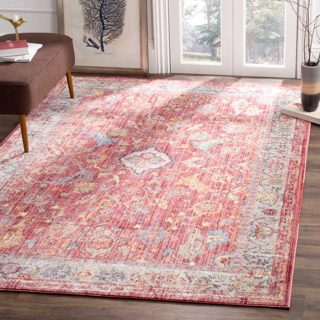 Bristol Garden Rose/Light Gray Area Rug - Image 5