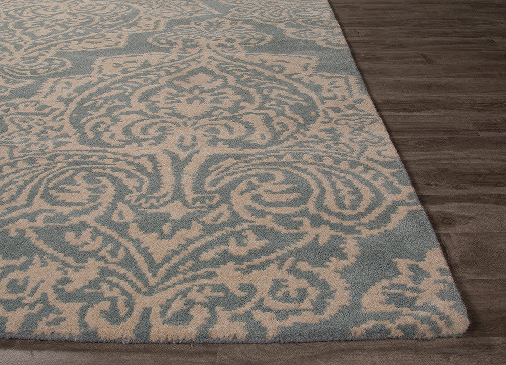 Bristol Mekensa Cloud Cream/Tourmaline Area Rug - Image 3