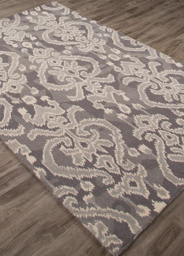 Bristol Serrano Steel Gray/Antique White Area Rug - Image 2