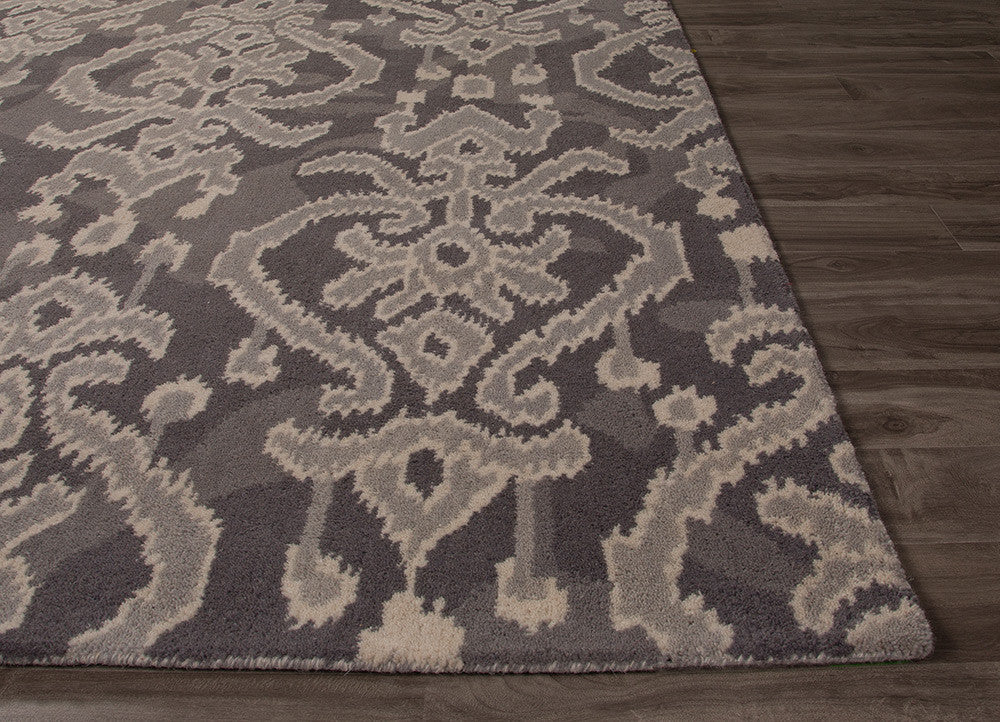 Bristol Serrano Steel Gray/Antique White Area Rug - Image 3