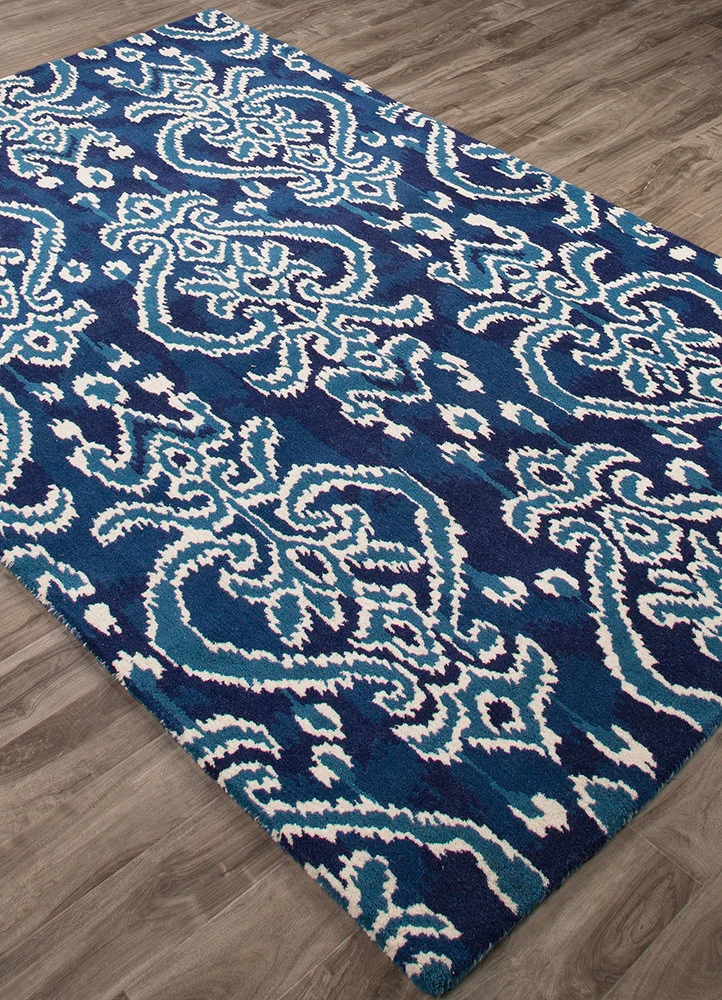 Bristol Serrano Twilight Blue/White Asparagus Area Rug - Image 2