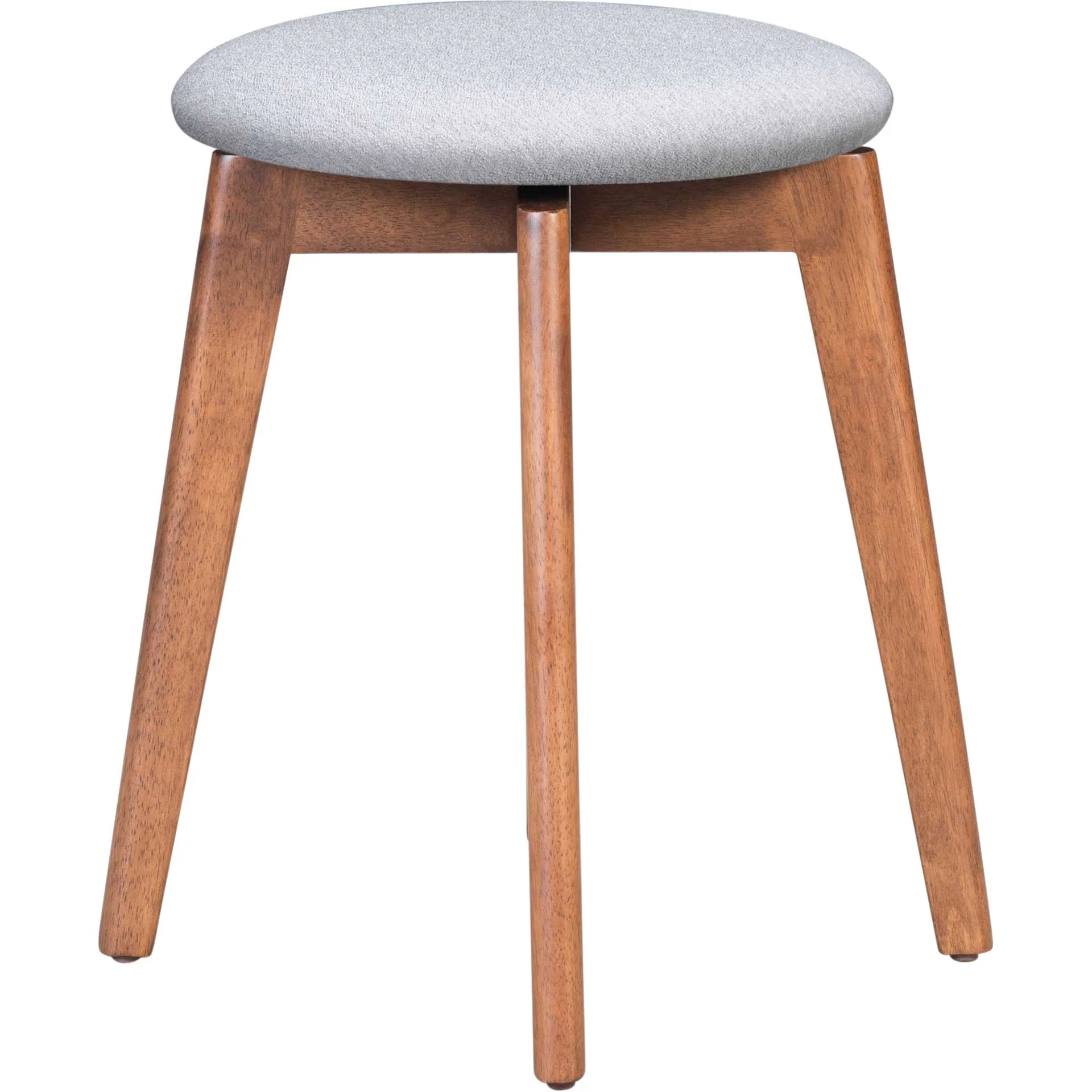 Brix Stool Walnut/Light Gray - Image 2