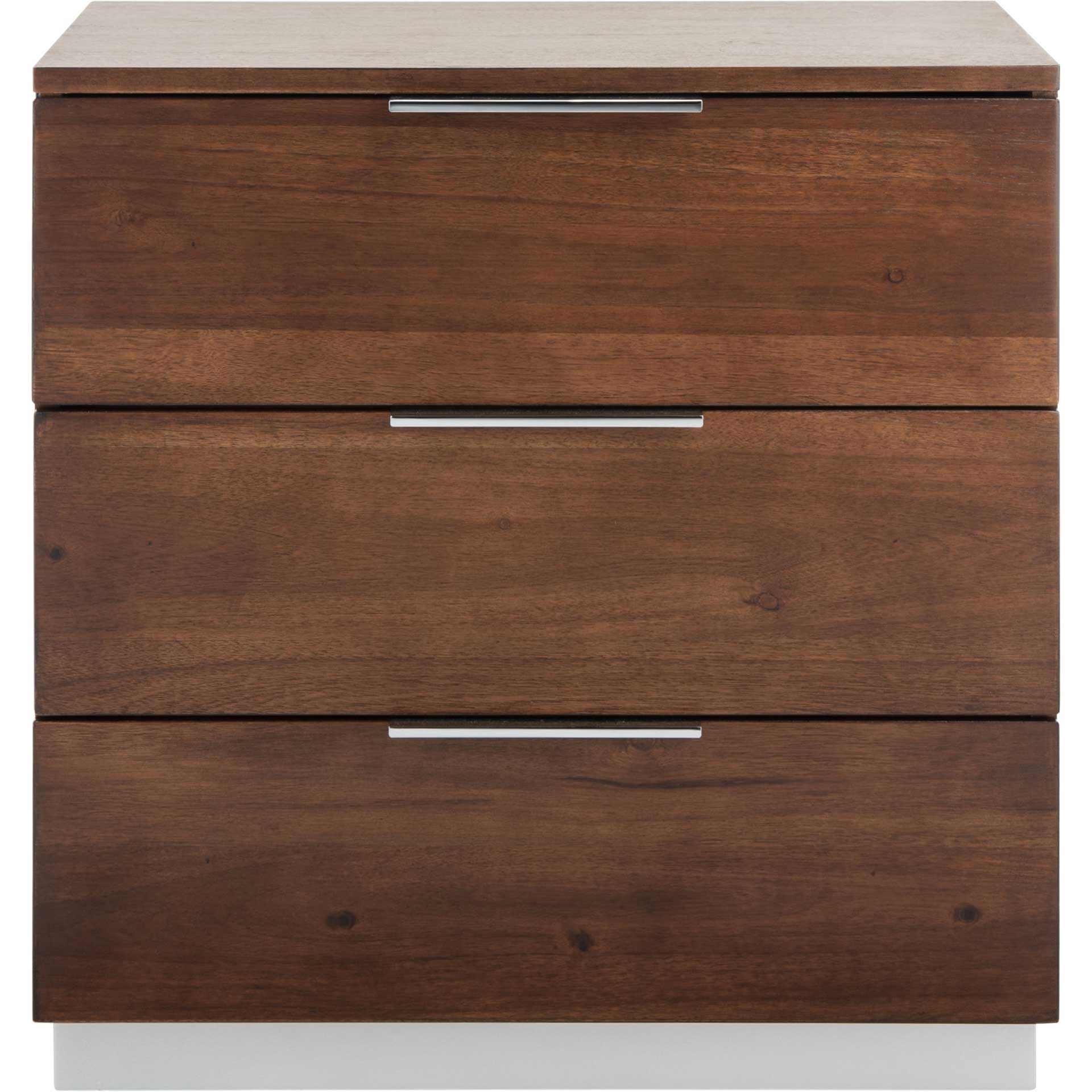 Brixton 3 Drawer Nightstand Walnut - Image 2