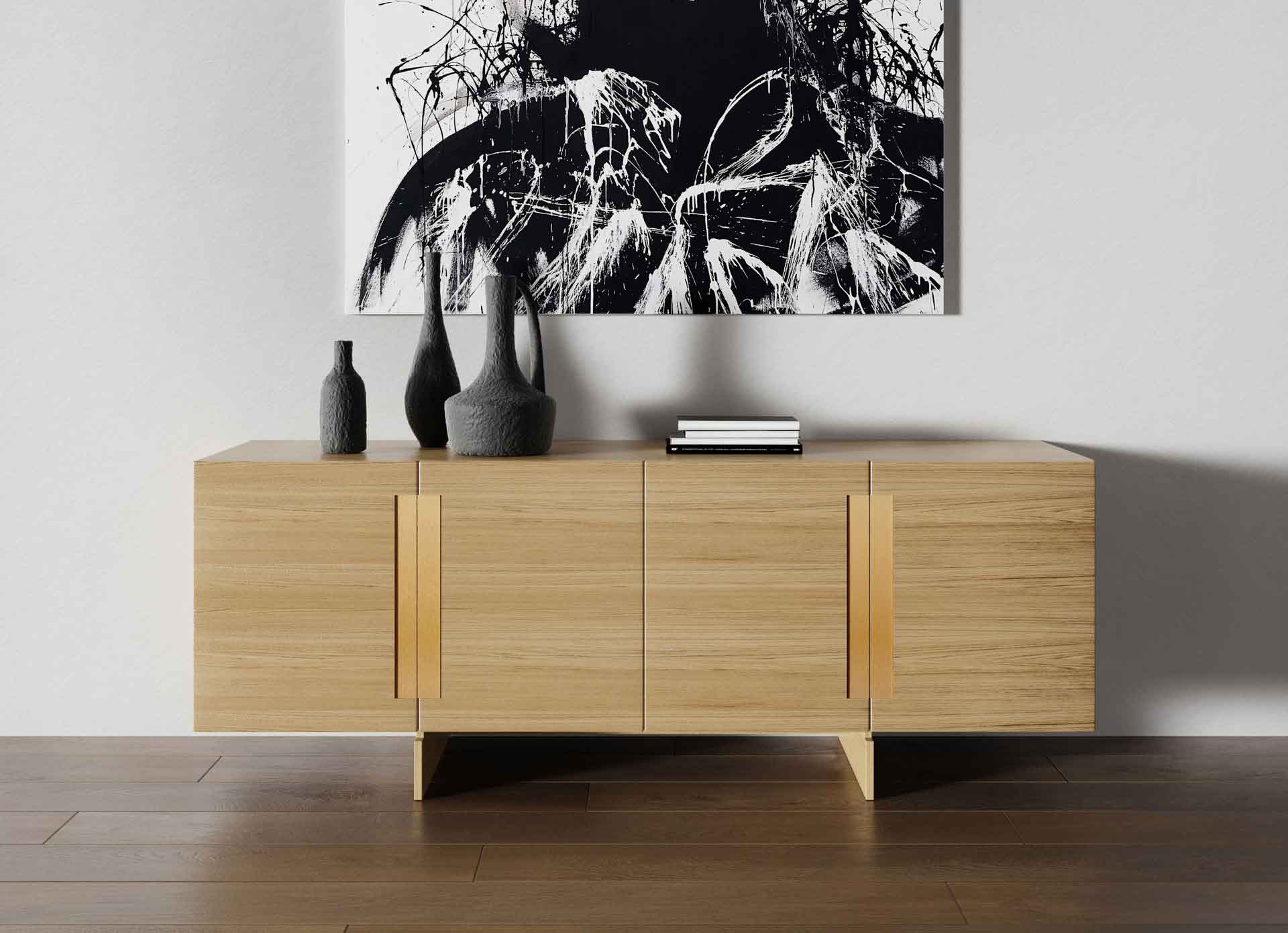 Brixton Sideboard Natural Oak - Image 4