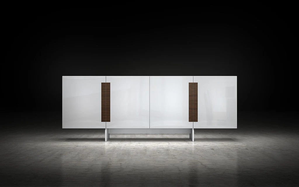 Brixton Sideboard White Lacquer - Image 6