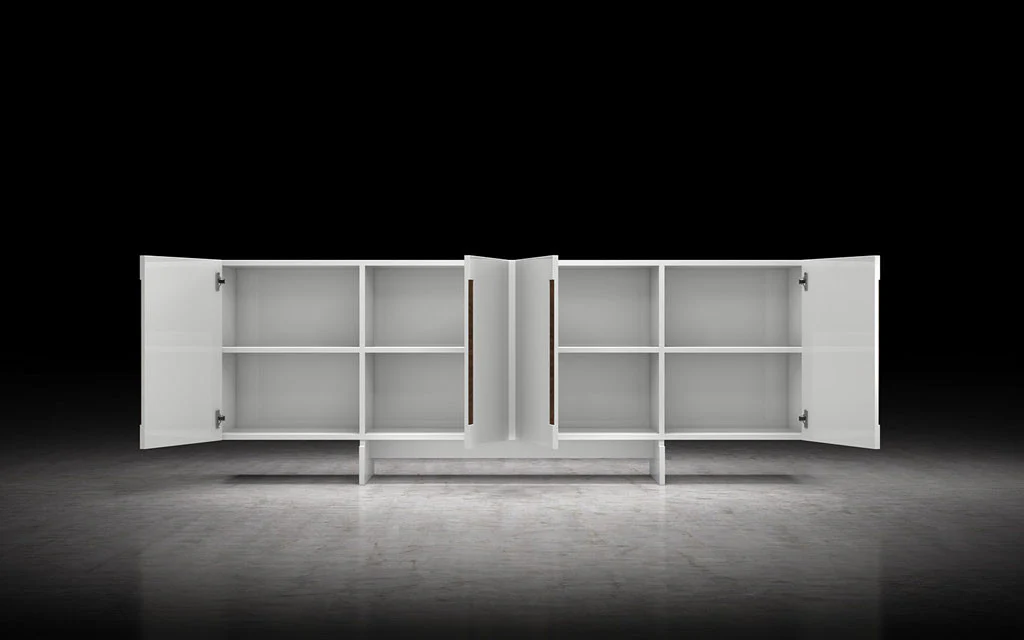 Brixton Sideboard White Lacquer - Image 7