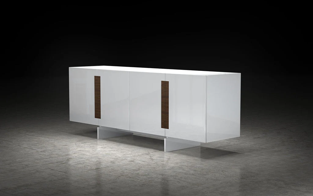 Brixton Sideboard White Lacquer - Image 8