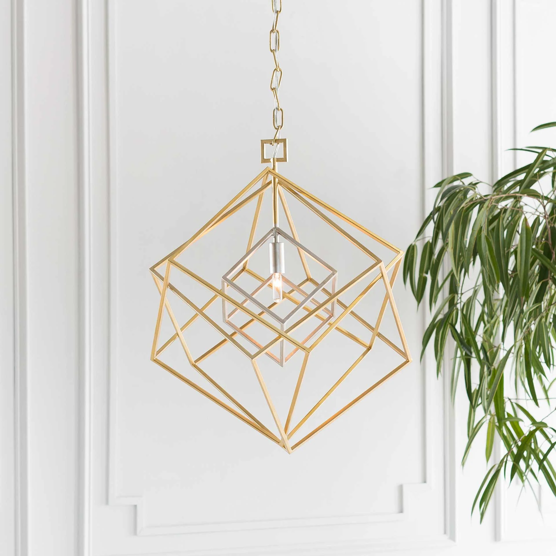 Broderick Ceiling Lamp Gold - Image 3