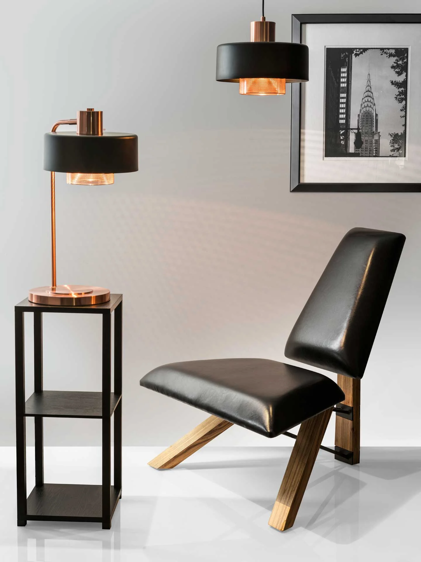 Brondby Pendant Copper/Black - Image 4