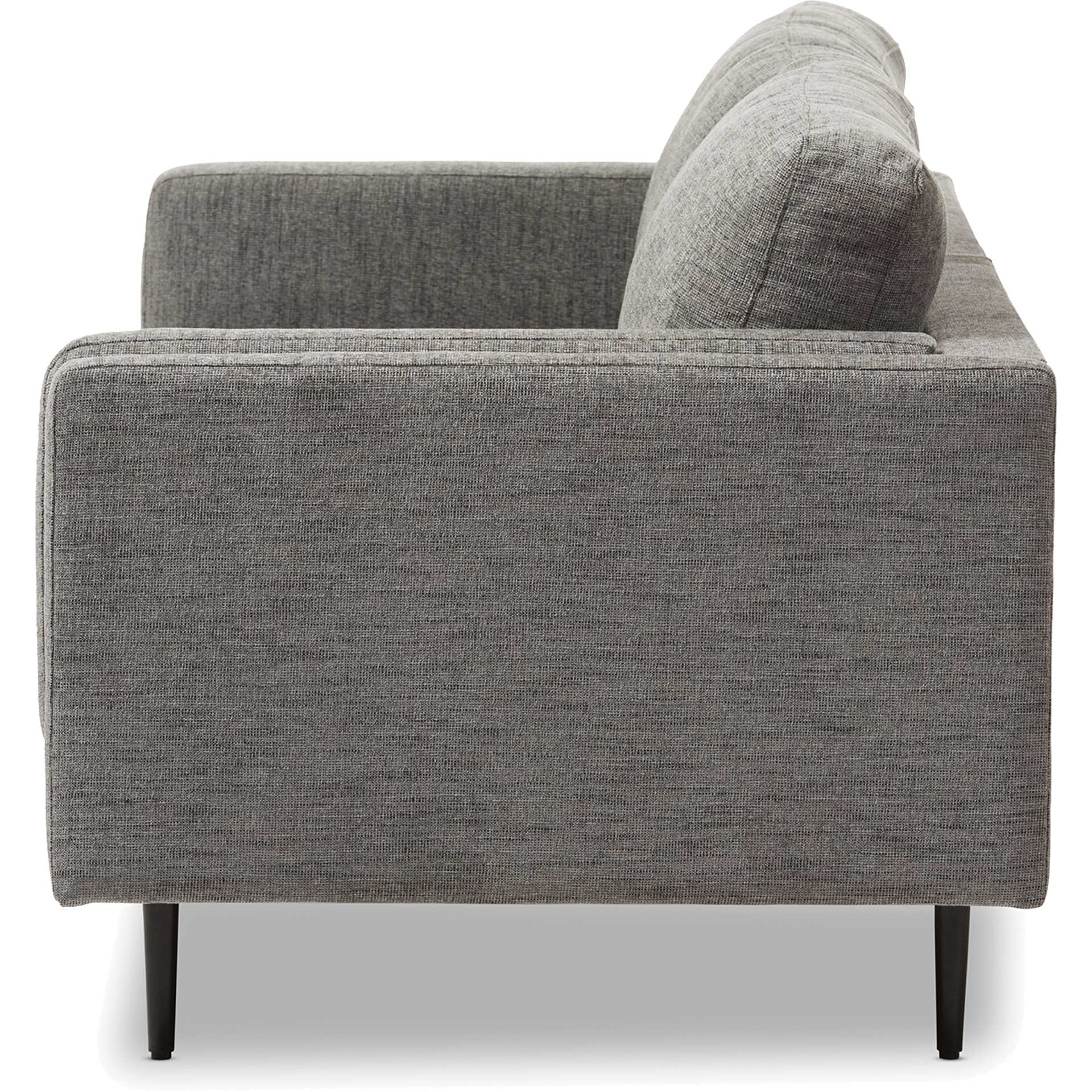 Brooklyn Fabric Upholstered Sofa Gray - Image 3