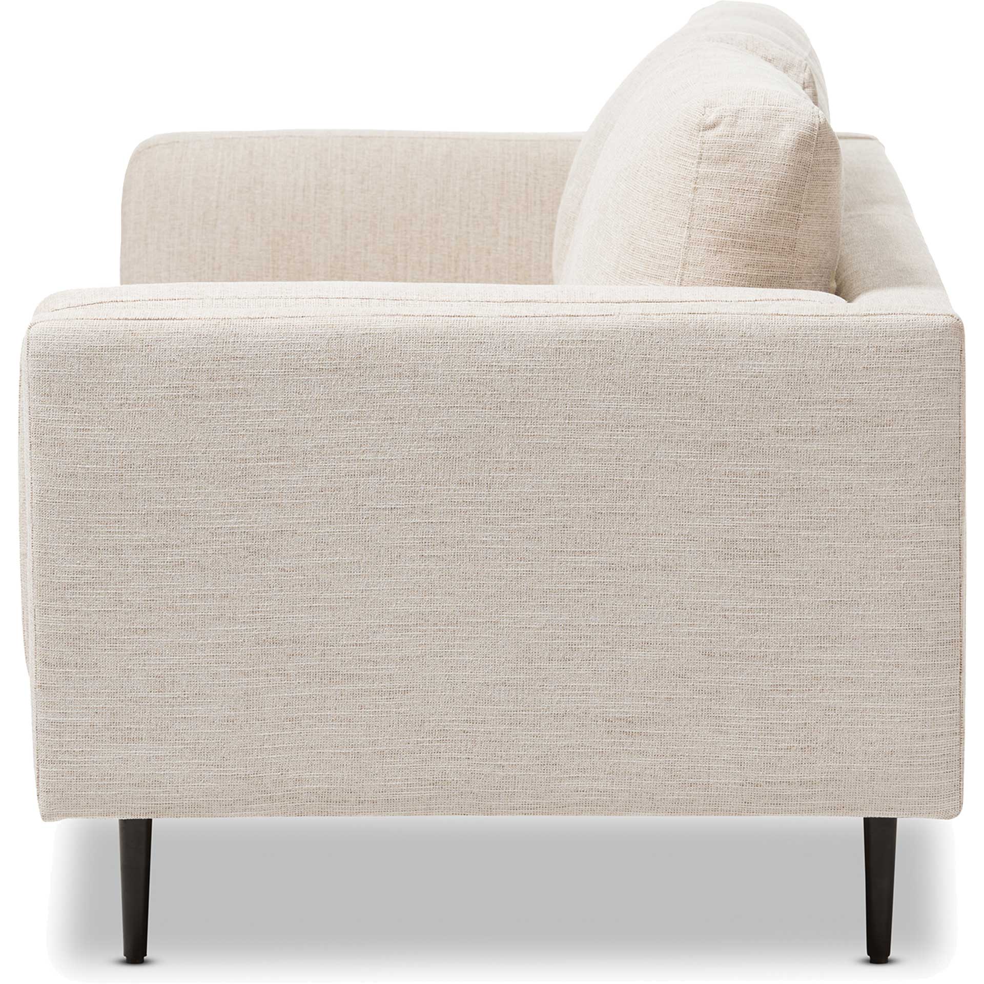 Brooklyn Fabric Upholstered Sofa Light Beige - Image 3