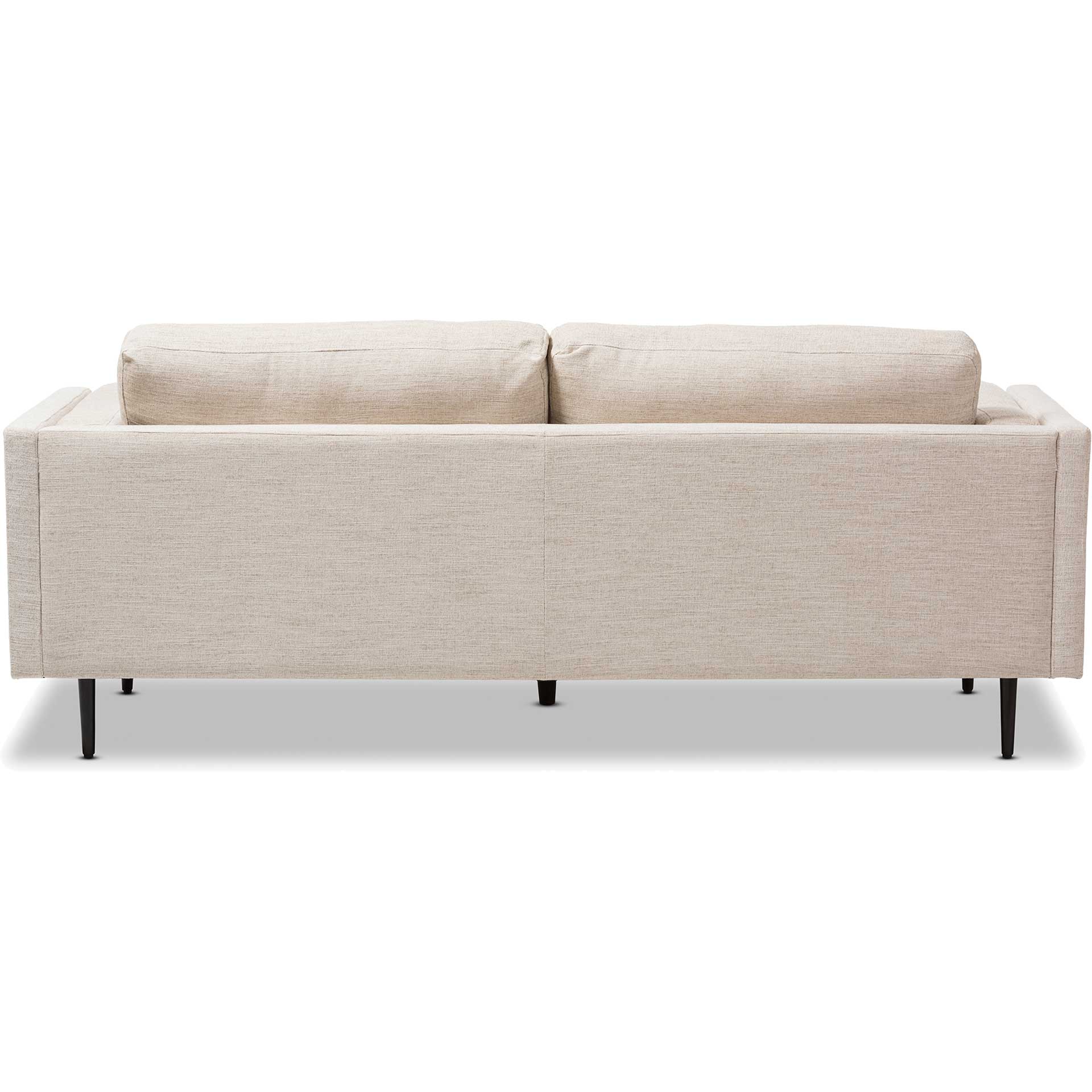 Brooklyn Fabric Upholstered Sofa Light Beige - Image 4