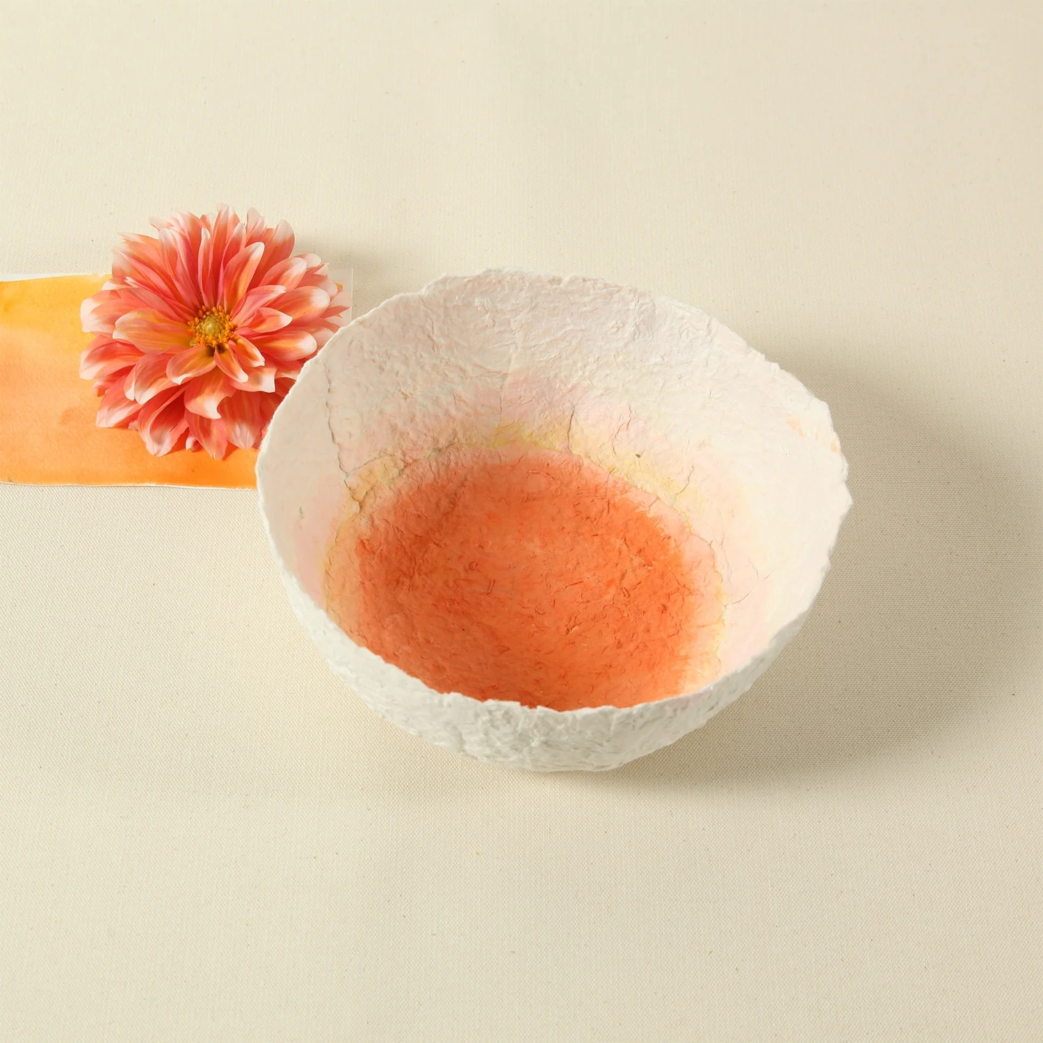 Brooklyn Large Bowl Cantaloupe - Image 2