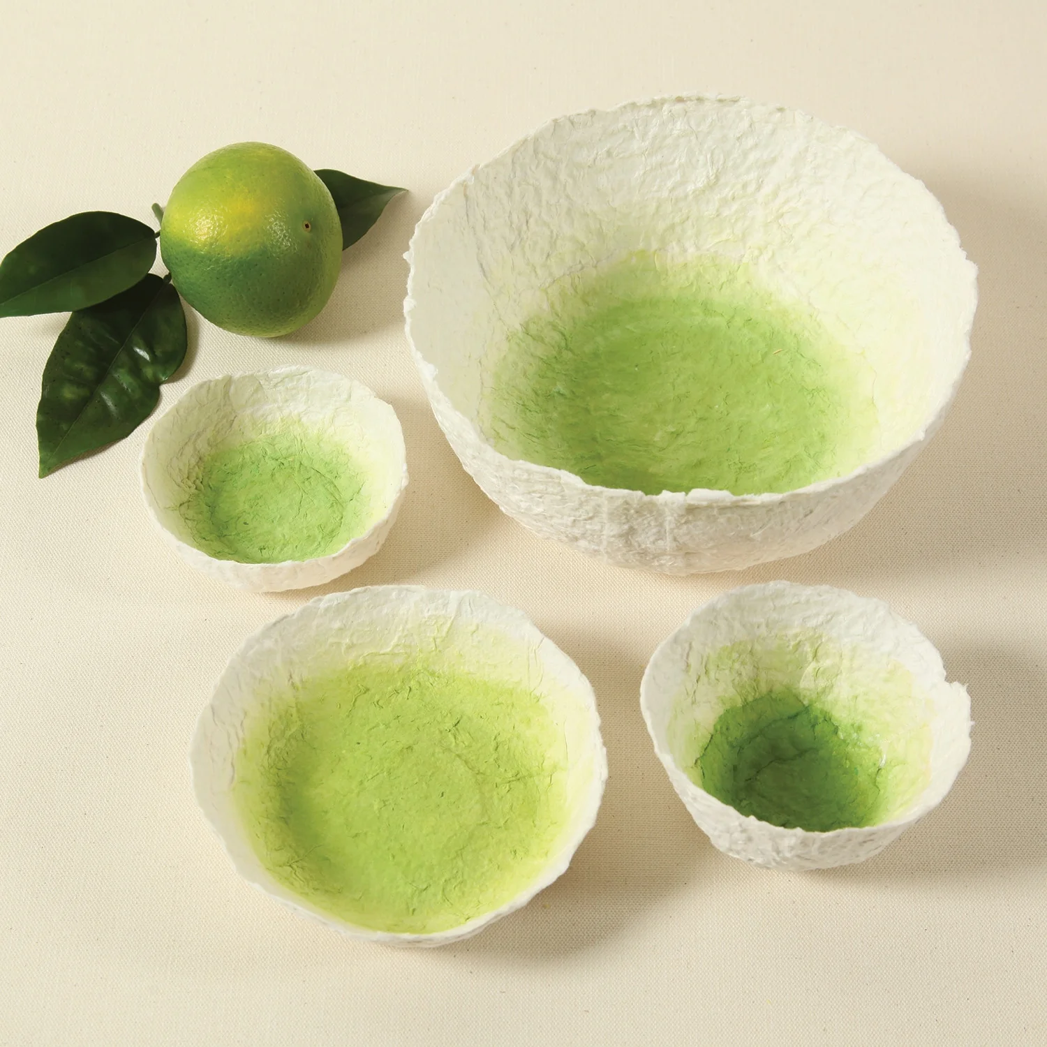 Brooklyn Large Low Bowl Honeydew - Image 3