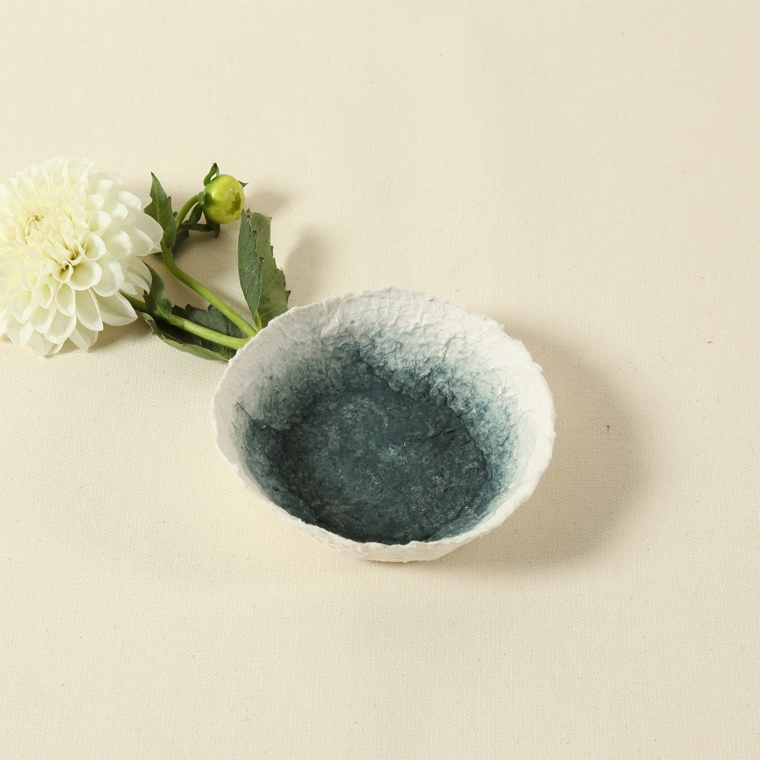 Brooklyn Large Low Bowl Indigo - Image 2