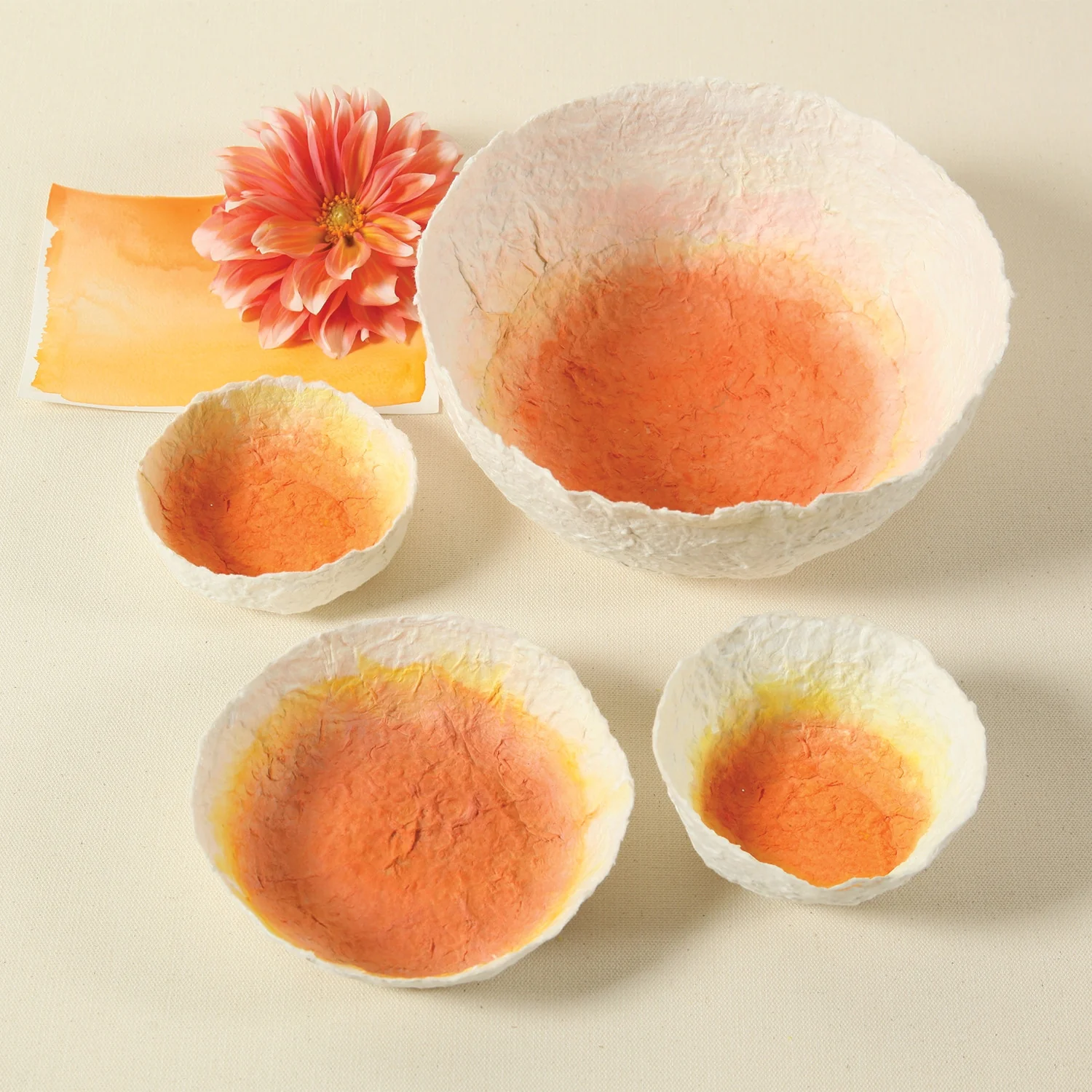Brooklyn Small Low Bowl Cantaloupe - Image 3
