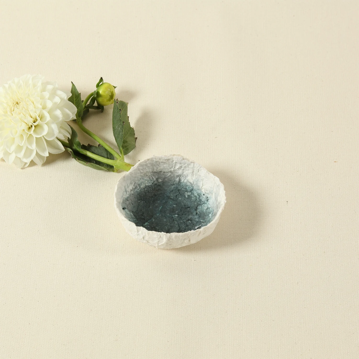 Brooklyn Small Low Bowl Indigo - Image 2