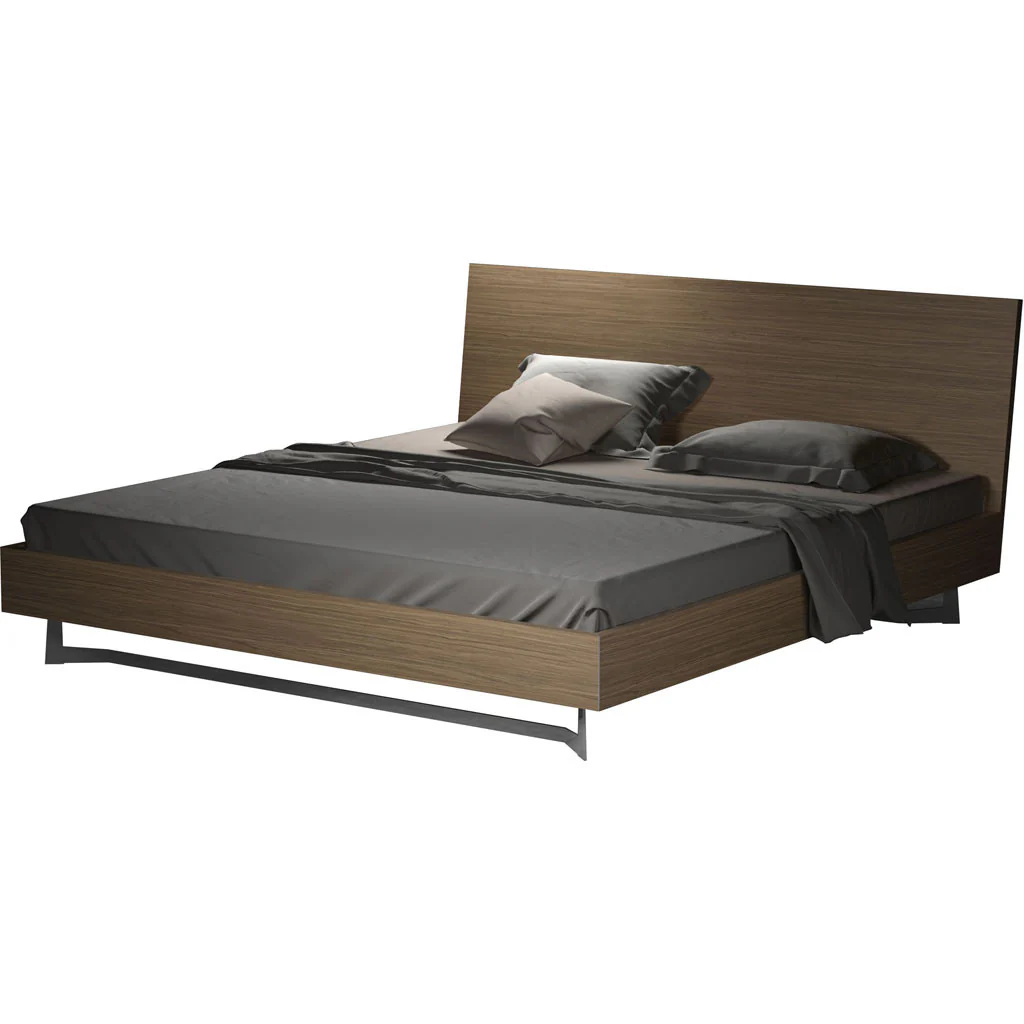 Broome Bed Latte Walnut - Image 2