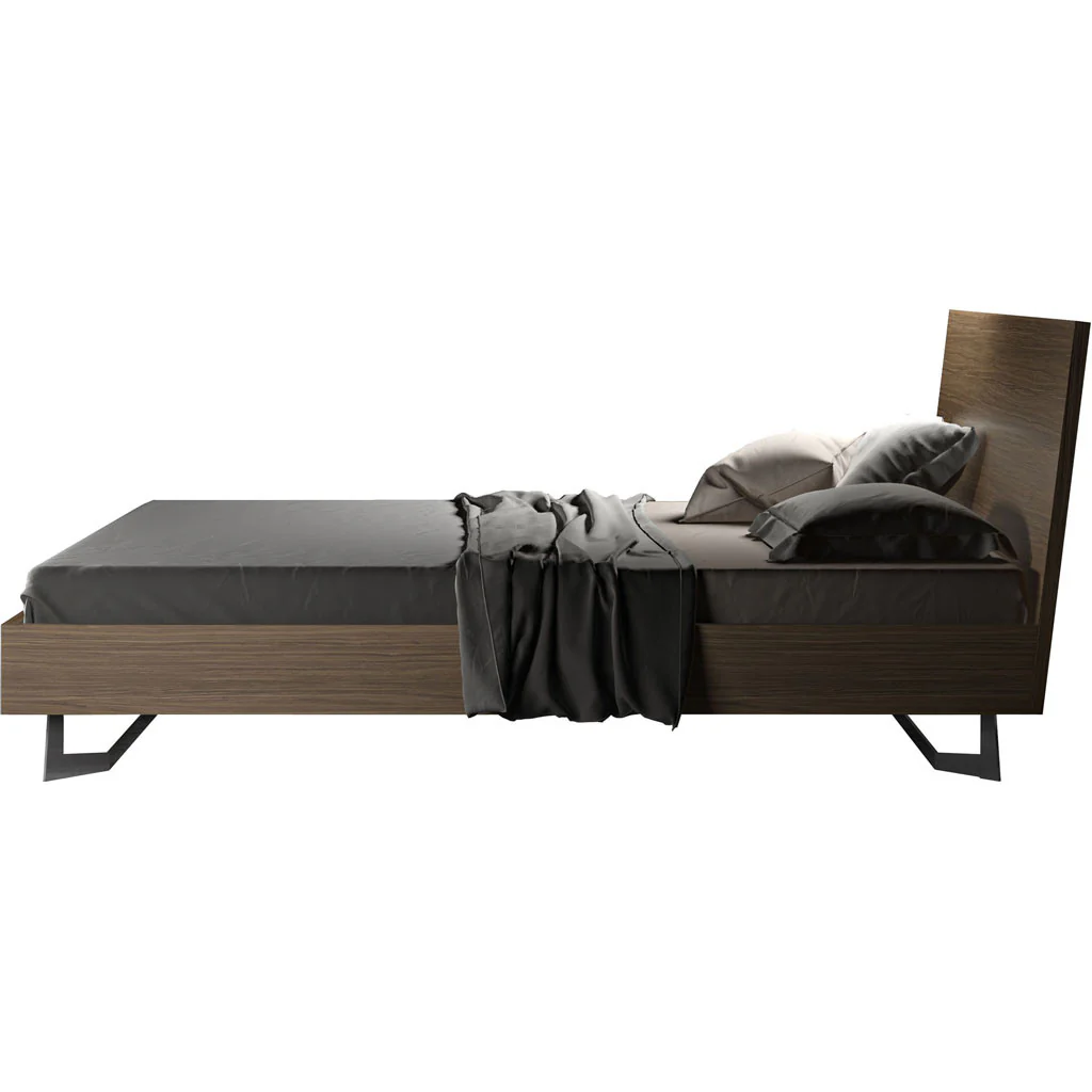 Broome Bed Latte Walnut - Image 3