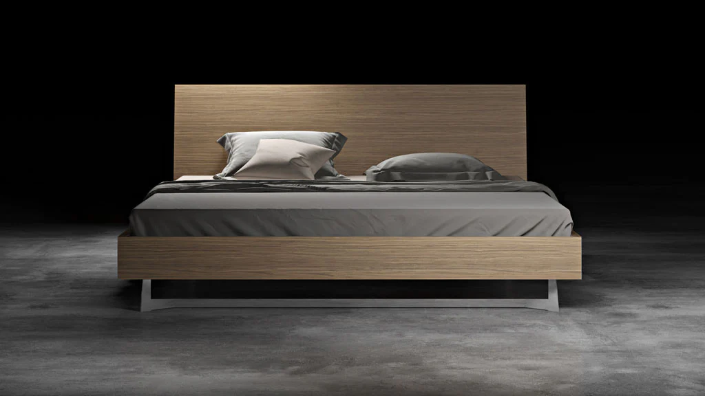 Broome Bed Latte Walnut - Image 6