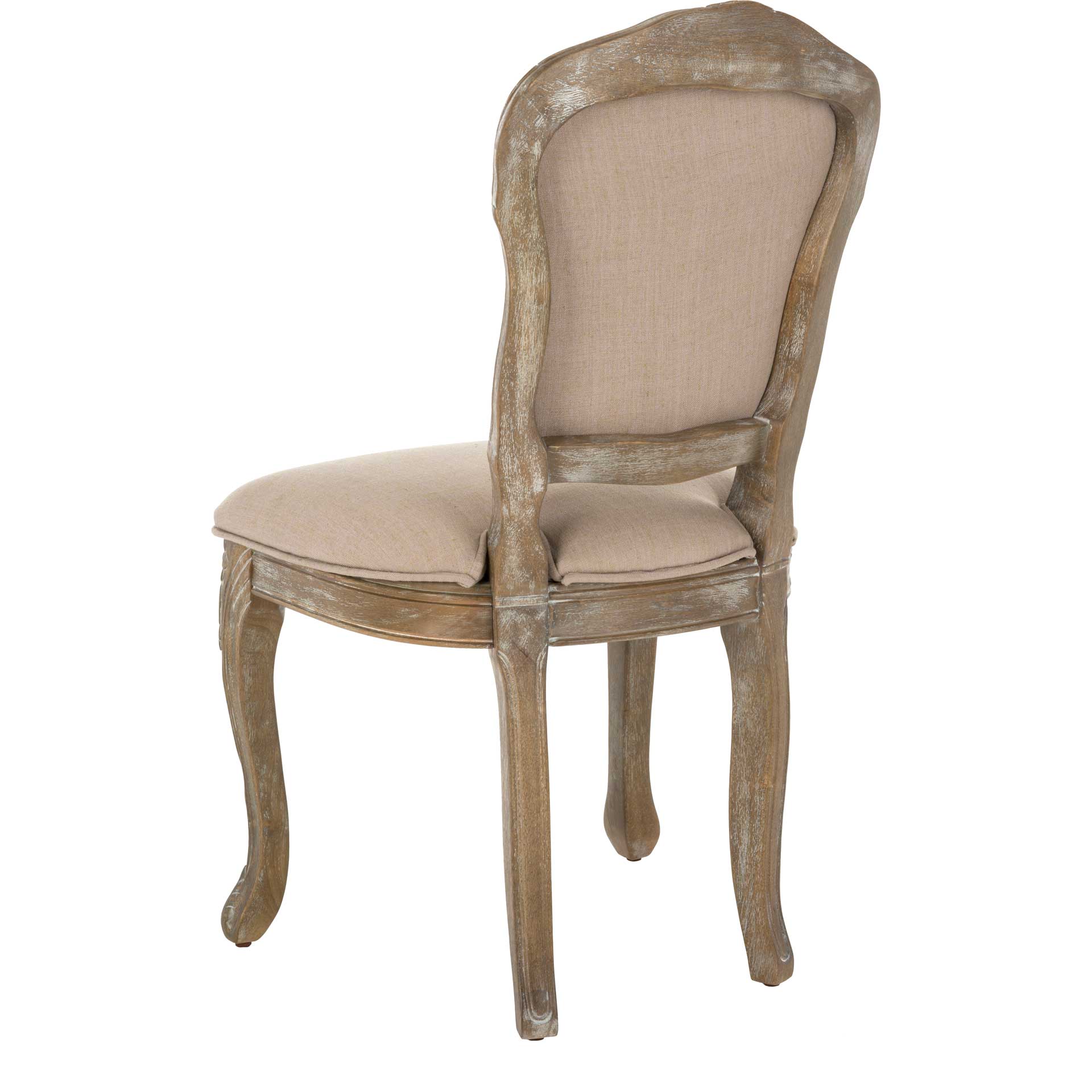 Buchanan Side Chair Light Oak/Antique White (Set of 2) - Image 6