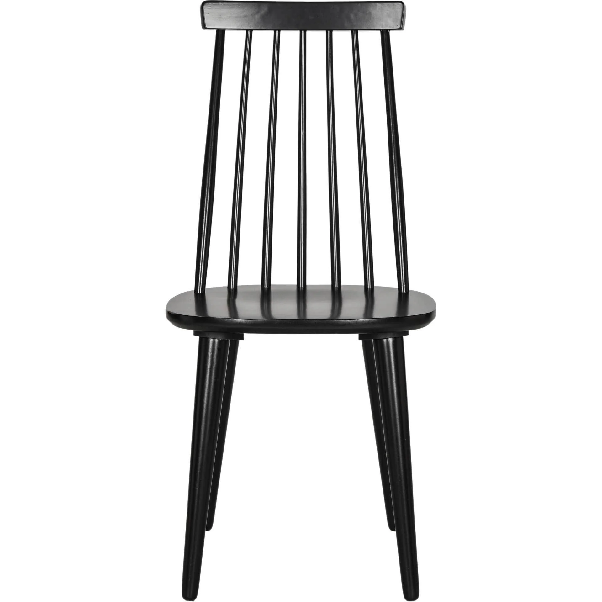 Buckley Spindle Side Chair Black (Set of 2) - Image 3