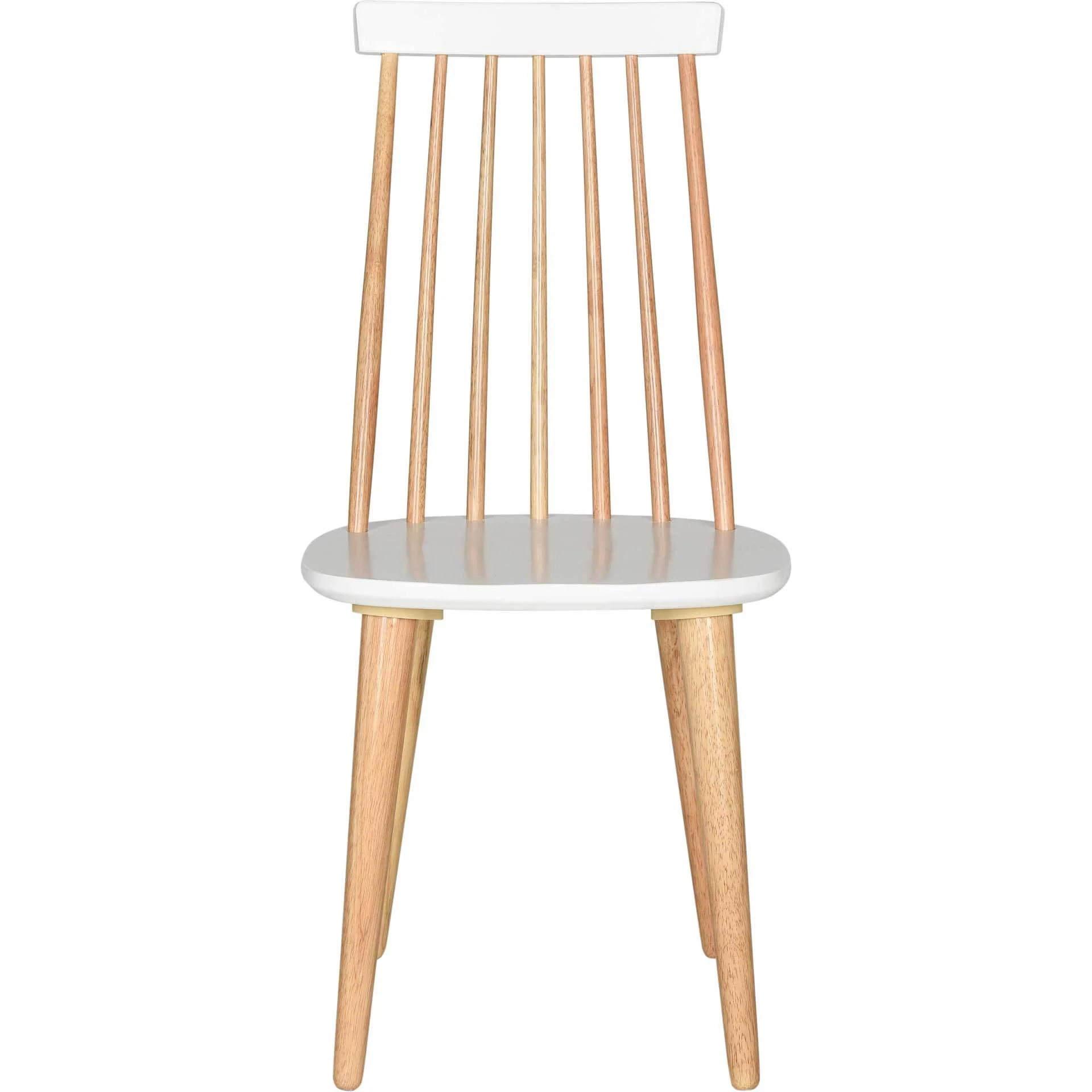 Buckley Spindle Side Chair Natural/White (Set of 2) - Image 3