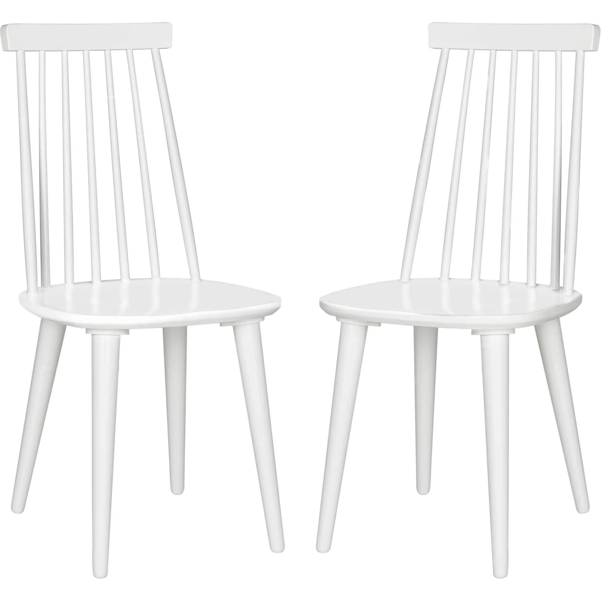 Buckley Spindle Side Chair White (Set of 2) - Image 2