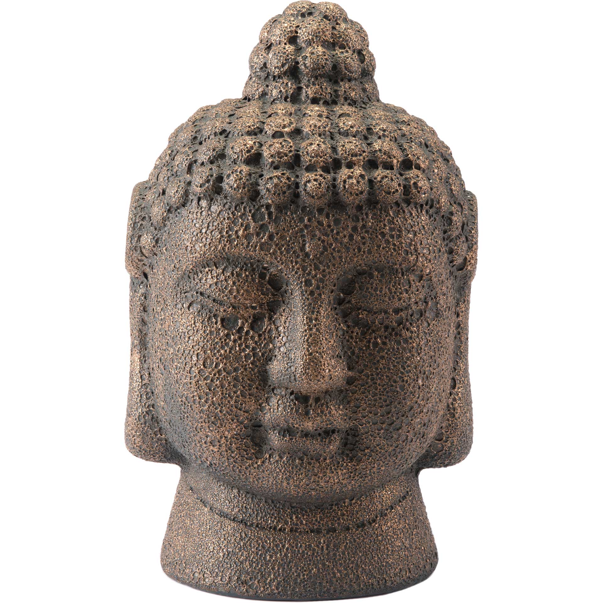Buddha Head Antique Copper - Image 2