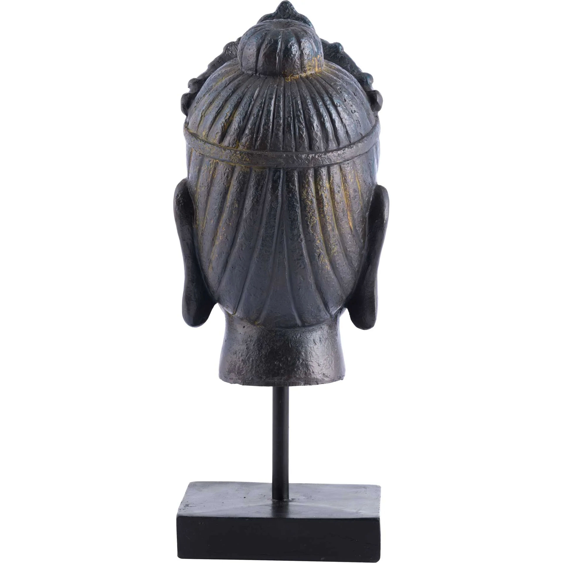 Buddha On Pedestal Bronze - Image 3