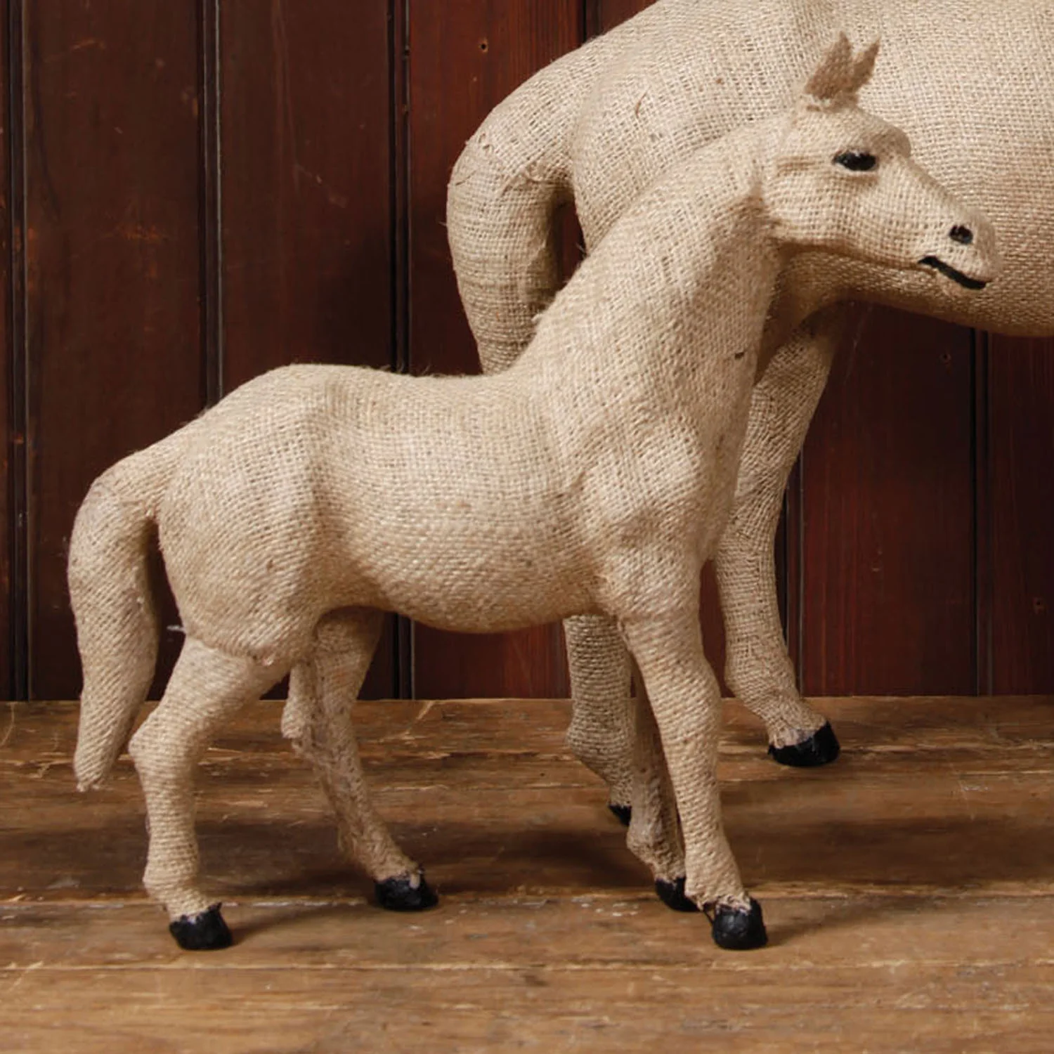 Burlap Small Horse - Image 2