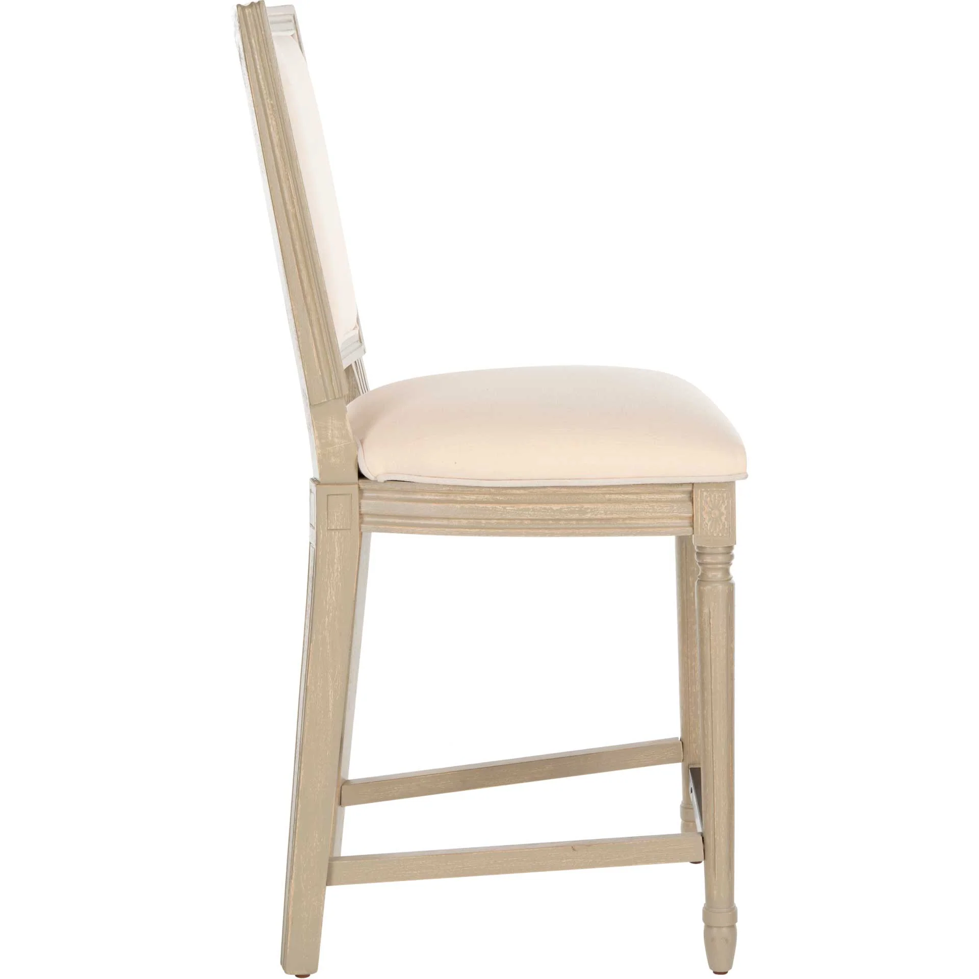 Burst Rectangle Bar Stool Light Beige/Rustic Gray (Set of 2) - Image 13