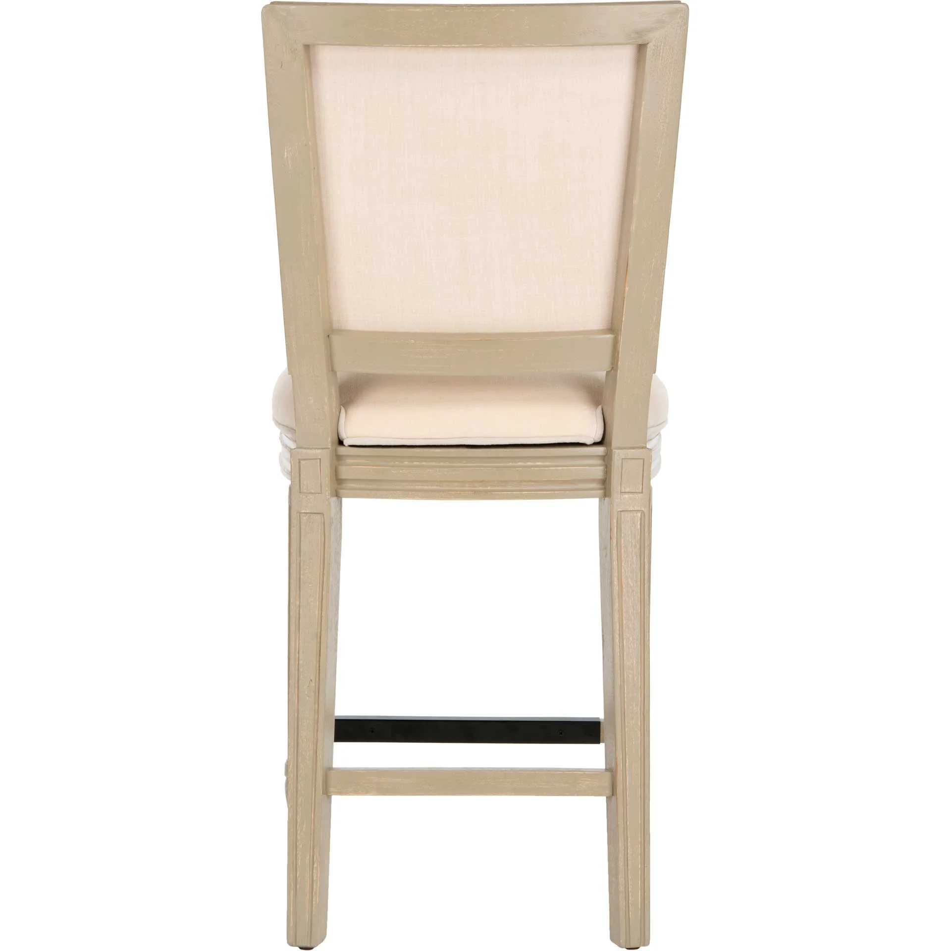 Burst Rectangle Bar Stool Light Beige/Rustic Gray (Set of 2) - Image 14