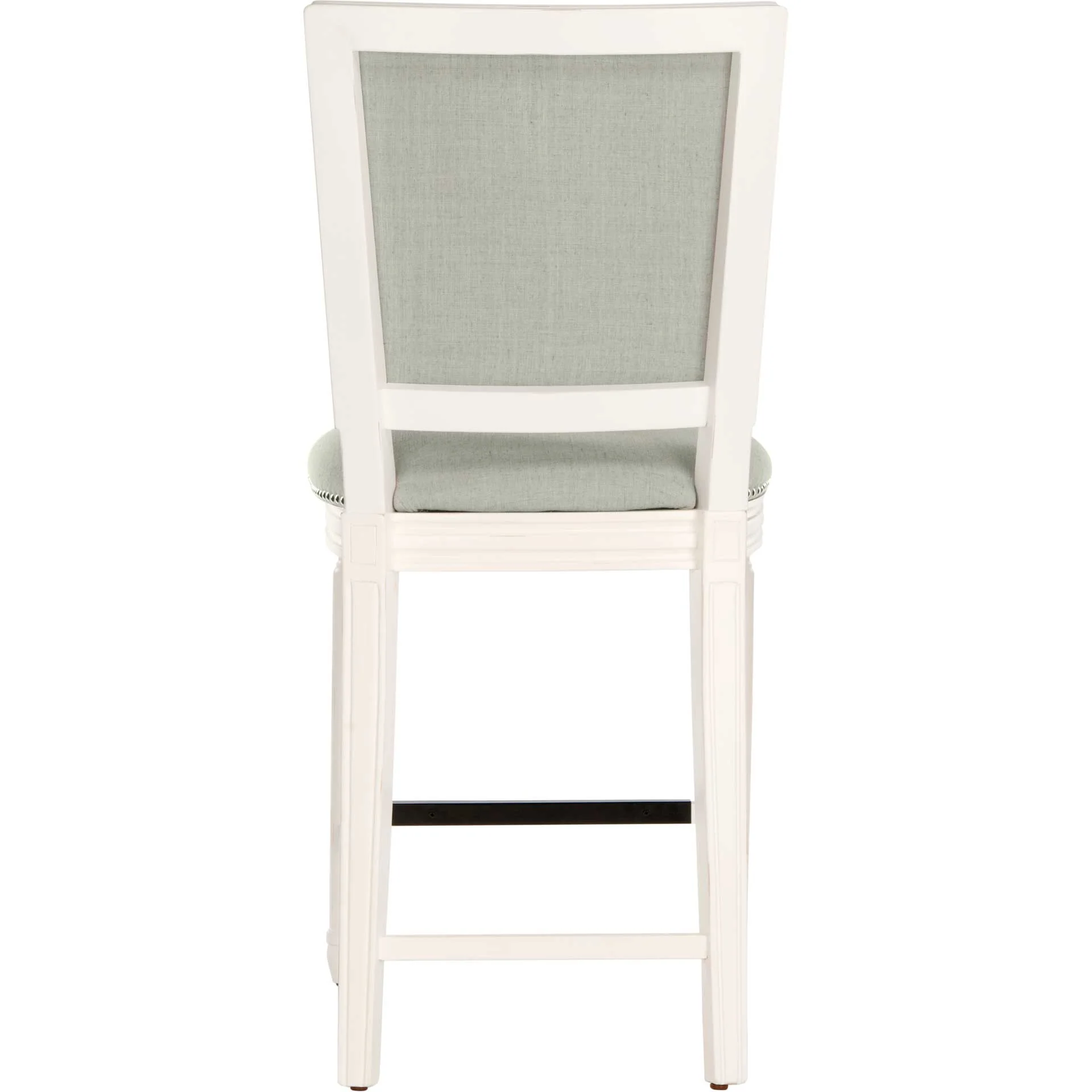 Burst Rectangle Bar Stool Light Gray/Cream/Distressed White (Set of 2) - Image 14