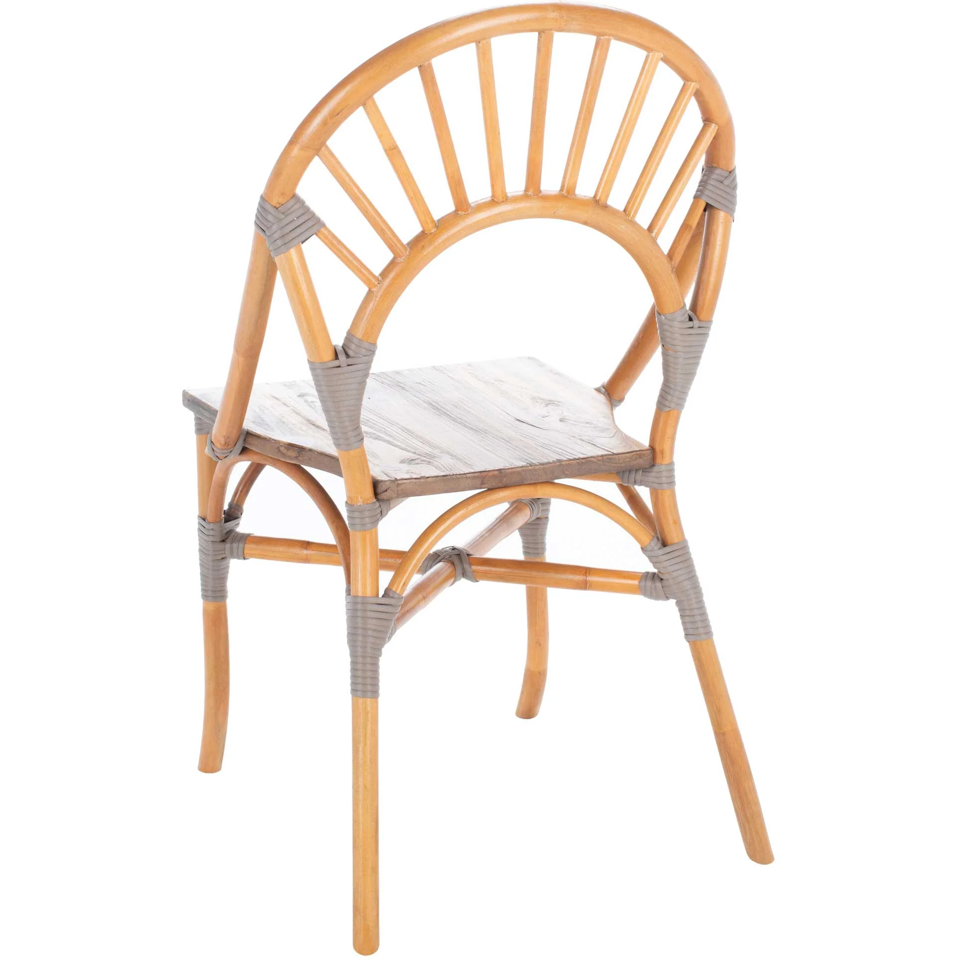 Byram Rattan Dining Chair Light Honey (Set of 2) - Image 5