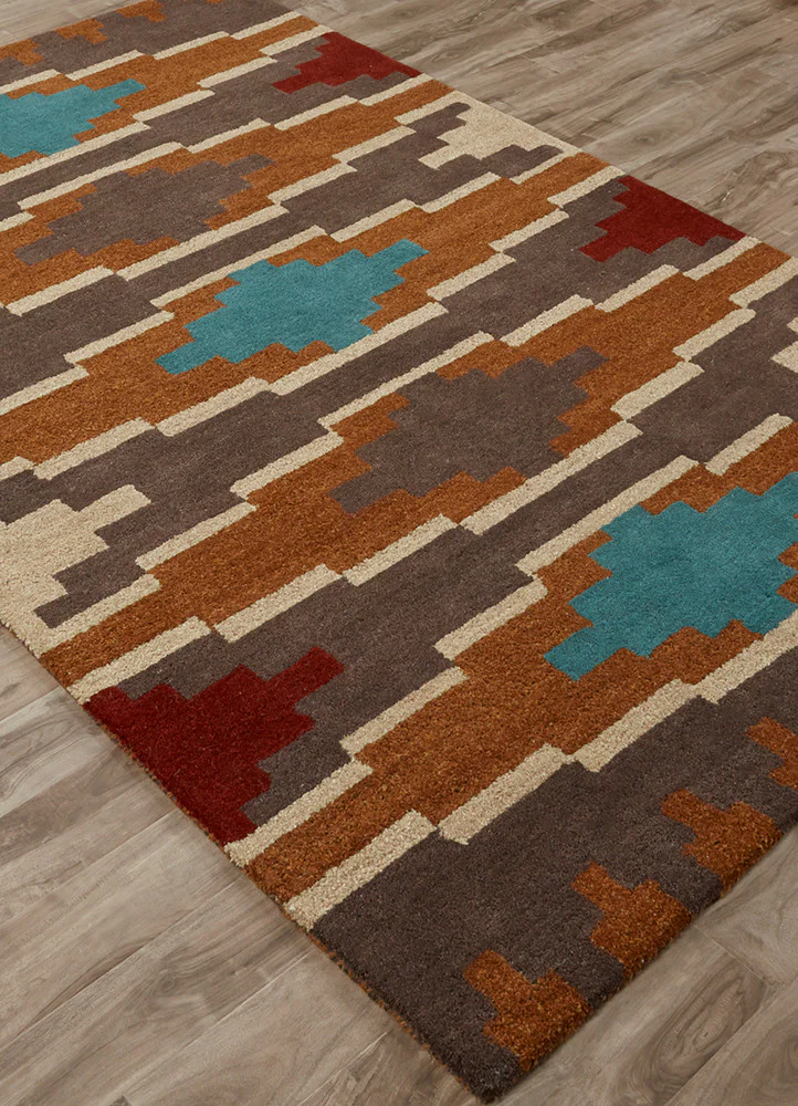 Cabin Alder Brown/Gray Area Rug - Image 2
