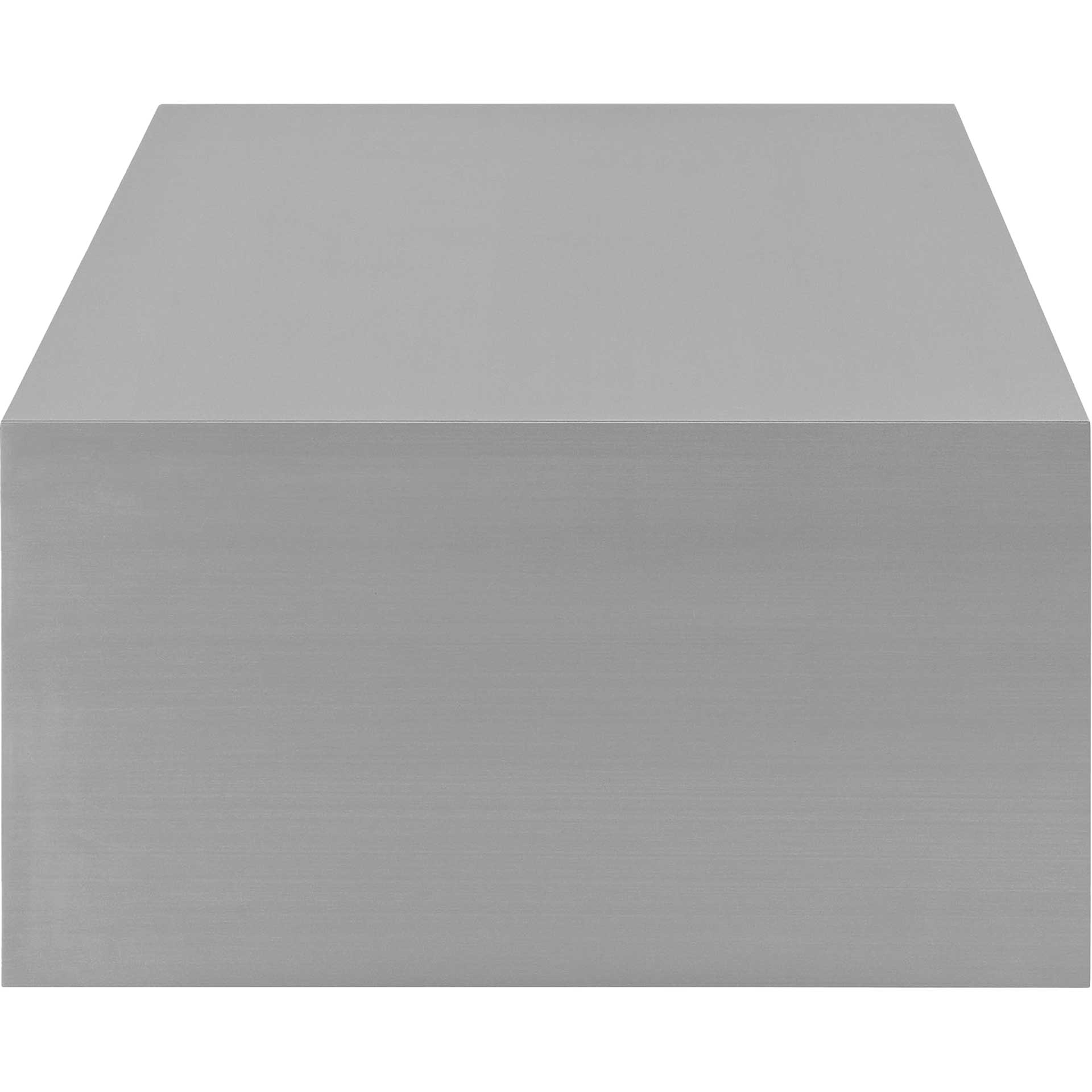 Cabin Stainless Steel Coffee Table Silver - Image 3