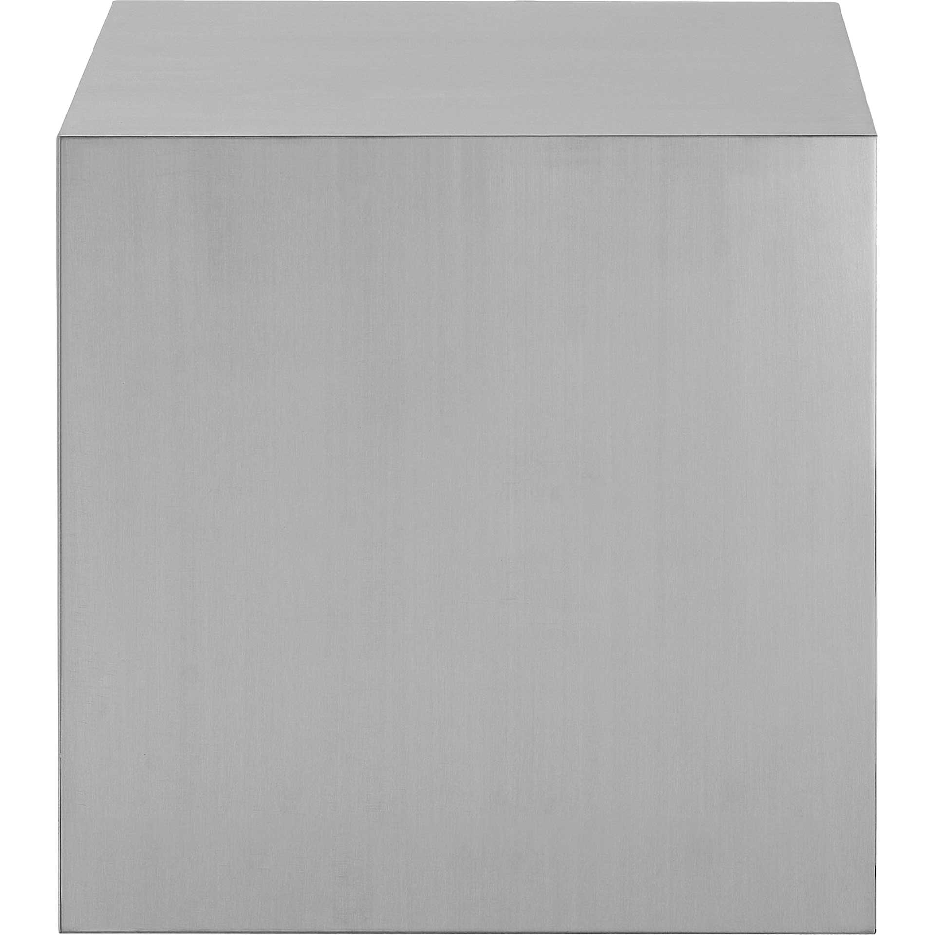 Cabin Stainless Steel Side Table Silver - Image 3