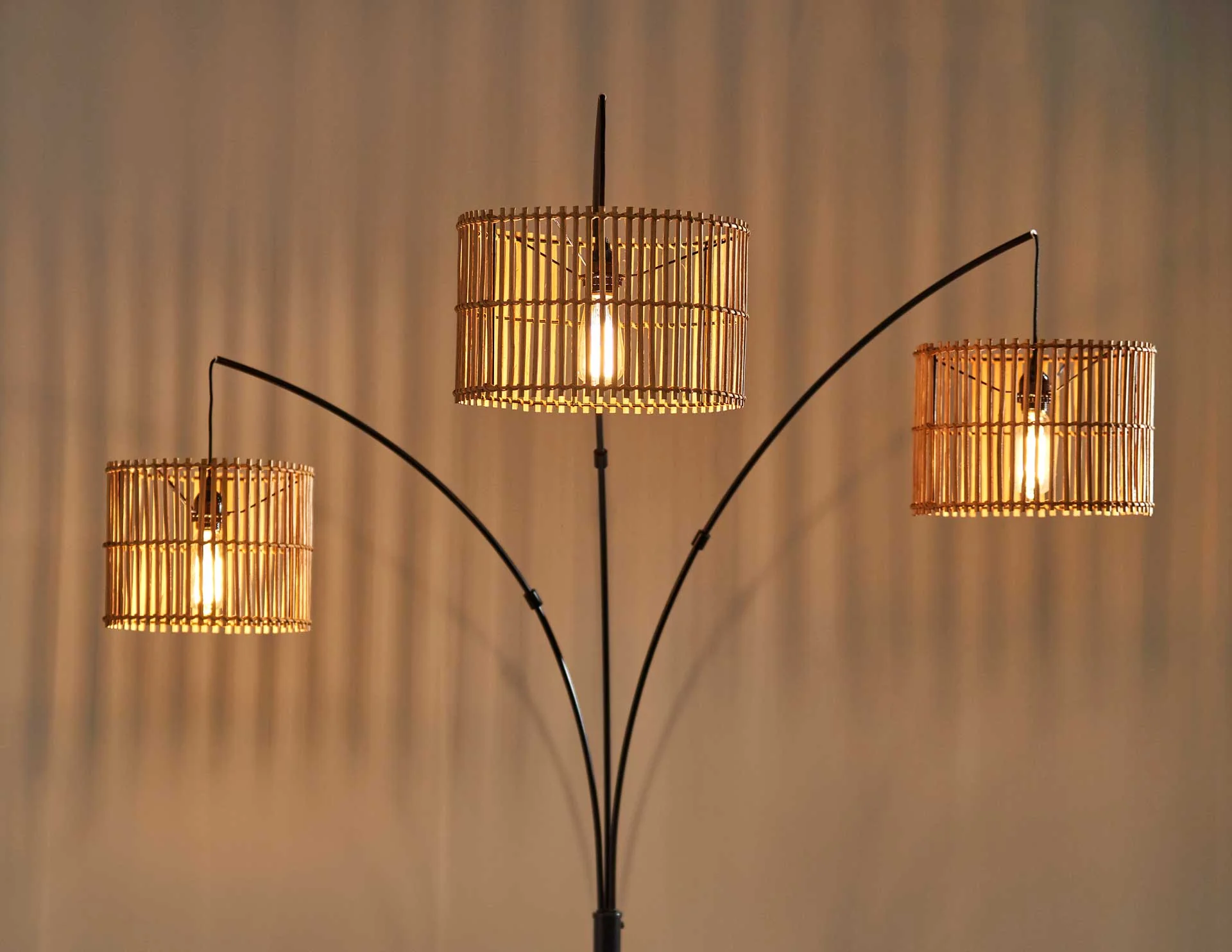 Cachan Arc Lamp Bronze/Brown - Image 8