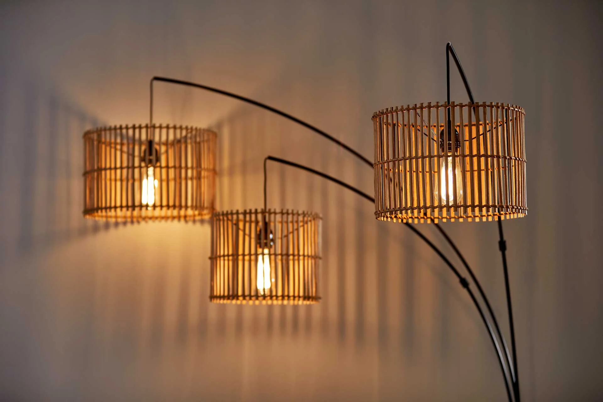 Cachan Arc Lamp Bronze/Brown - Image 9