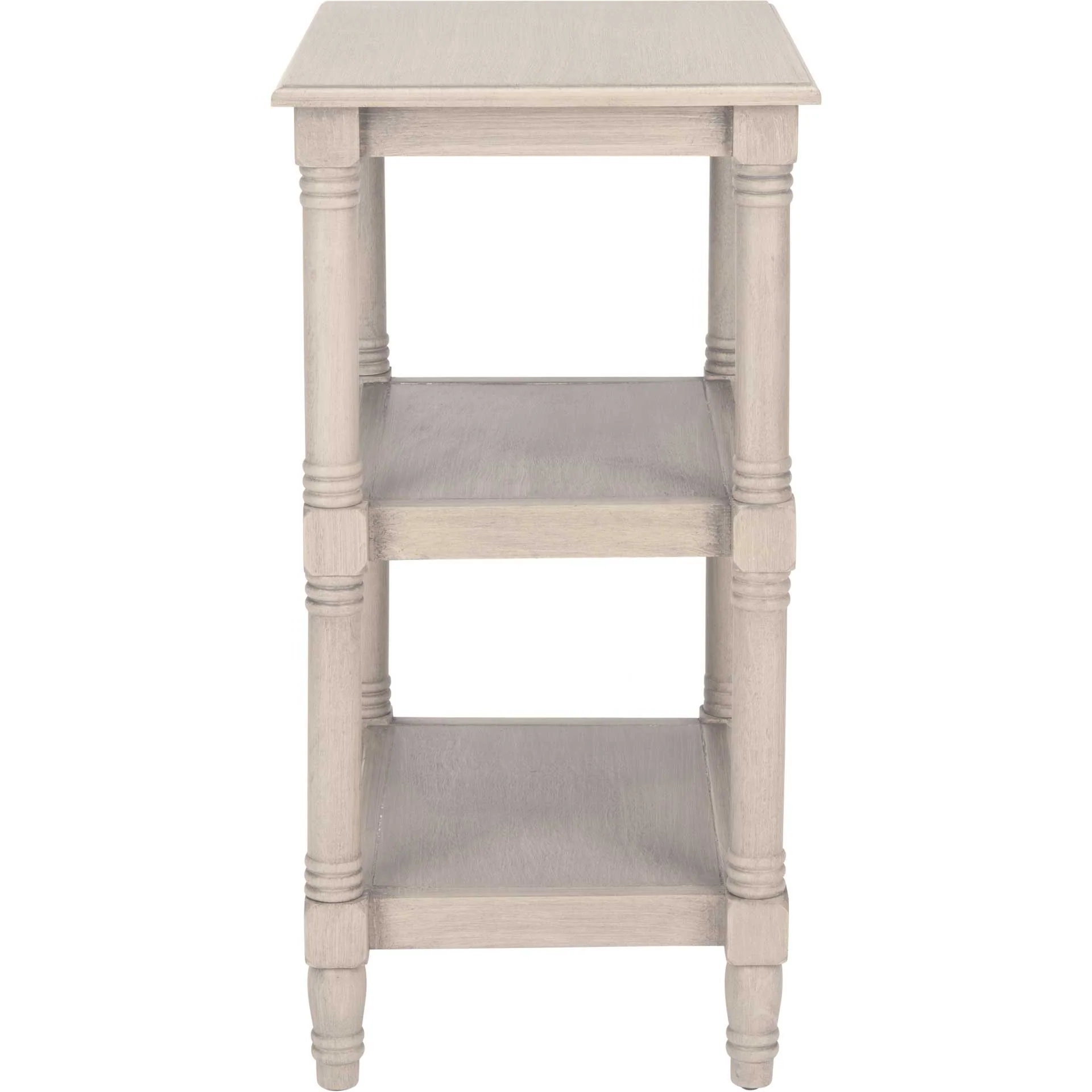 Caden 3 Shelf Accent Table Greige - Image 3