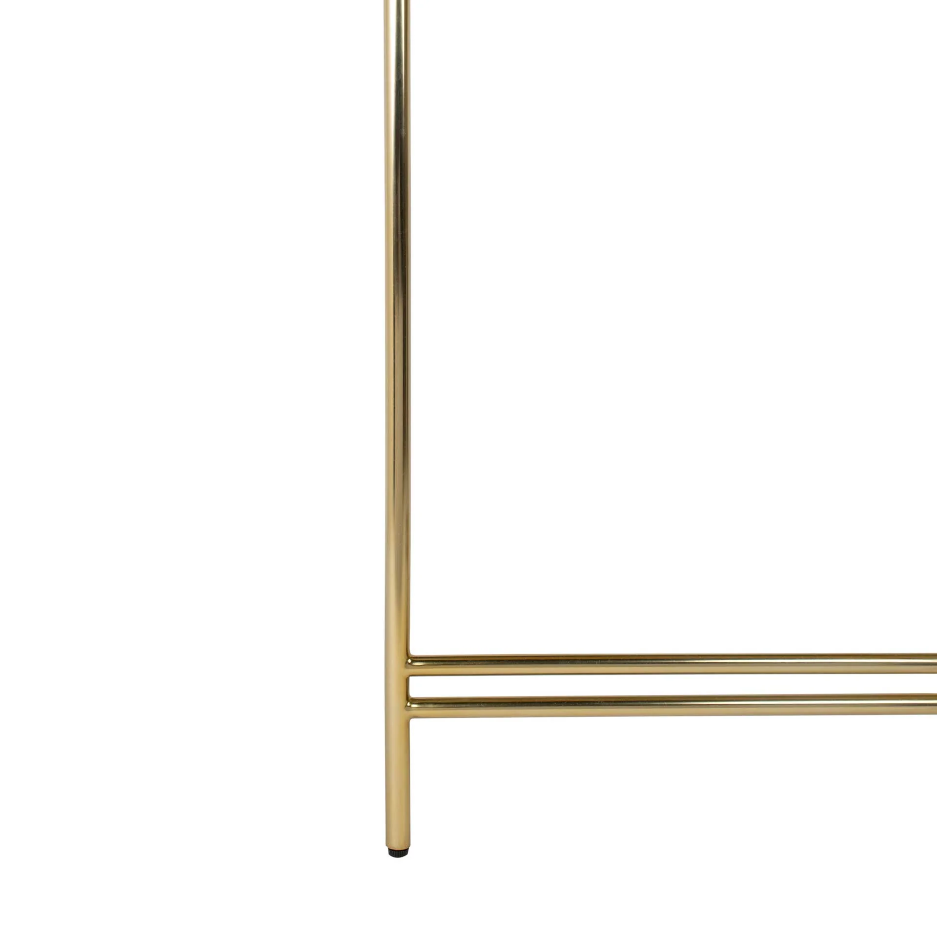 Caden Small Console Table White/Gold - Image 7