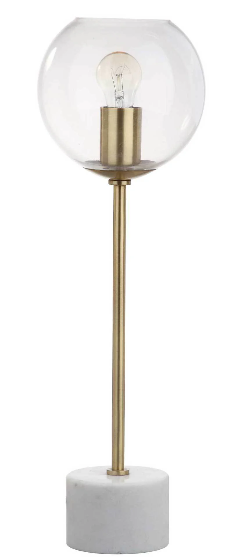 Cadence Table Lamp Brass Gold/White - Image 2