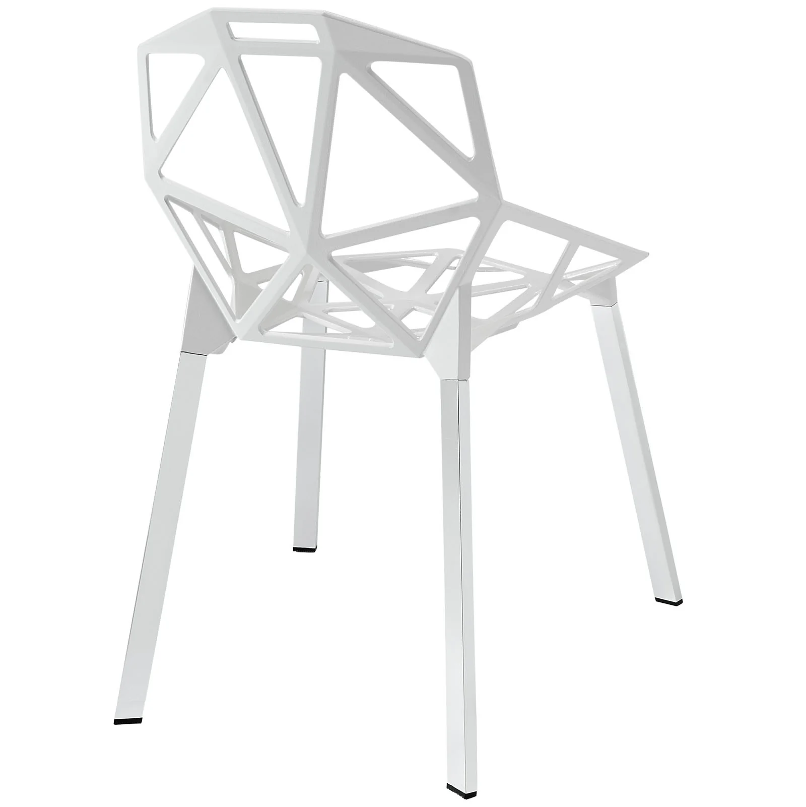 Caenis Side Chair White - Image 3