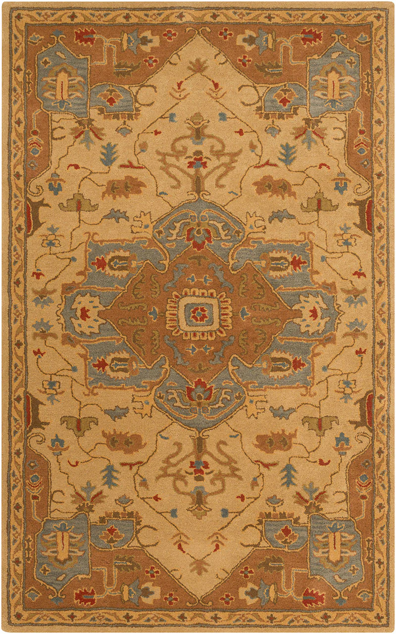 Caesar Gold/Mocha Area Rug - Image 2