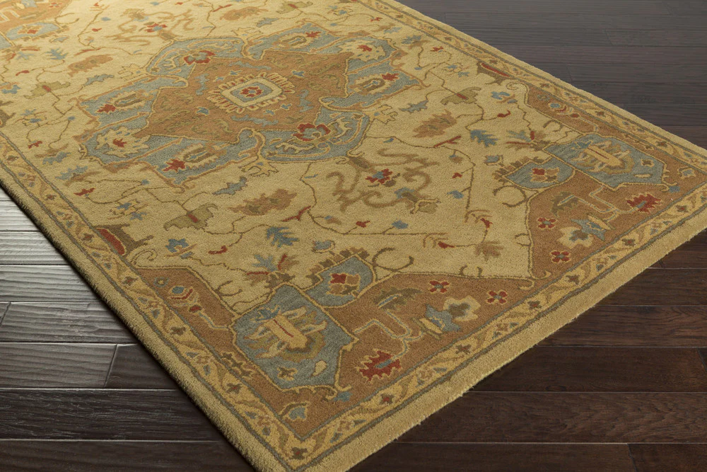 Caesar Gold/Mocha Area Rug - Image 4