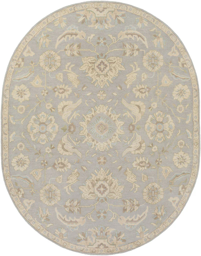 Caesar Slate/Light Gray Round Rug - Image 2