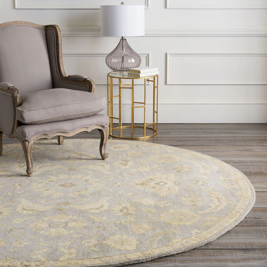 Caesar Slate/Light Gray Round Rug - Image 3