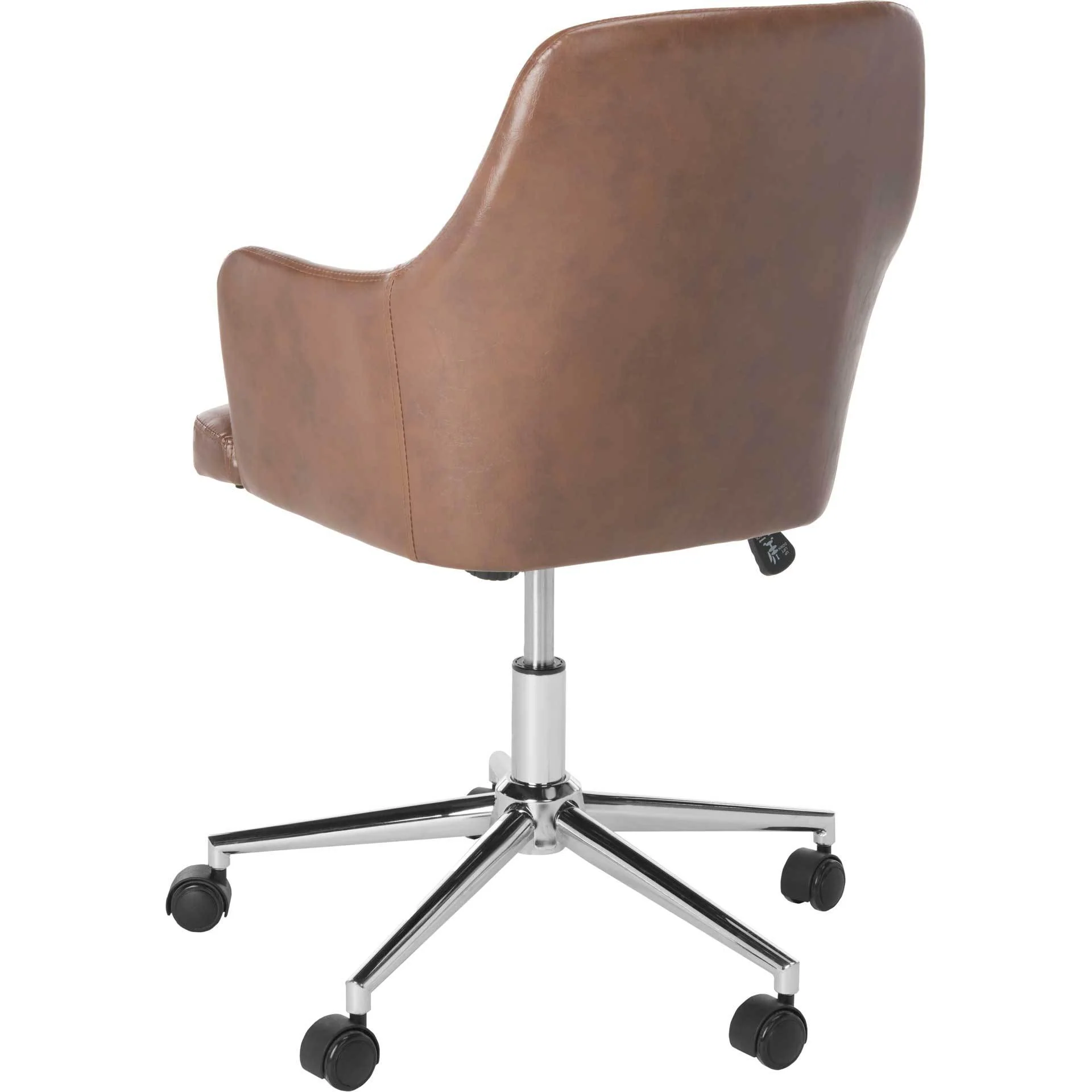 Caiden Swivel Office Chair Brown - Image 4